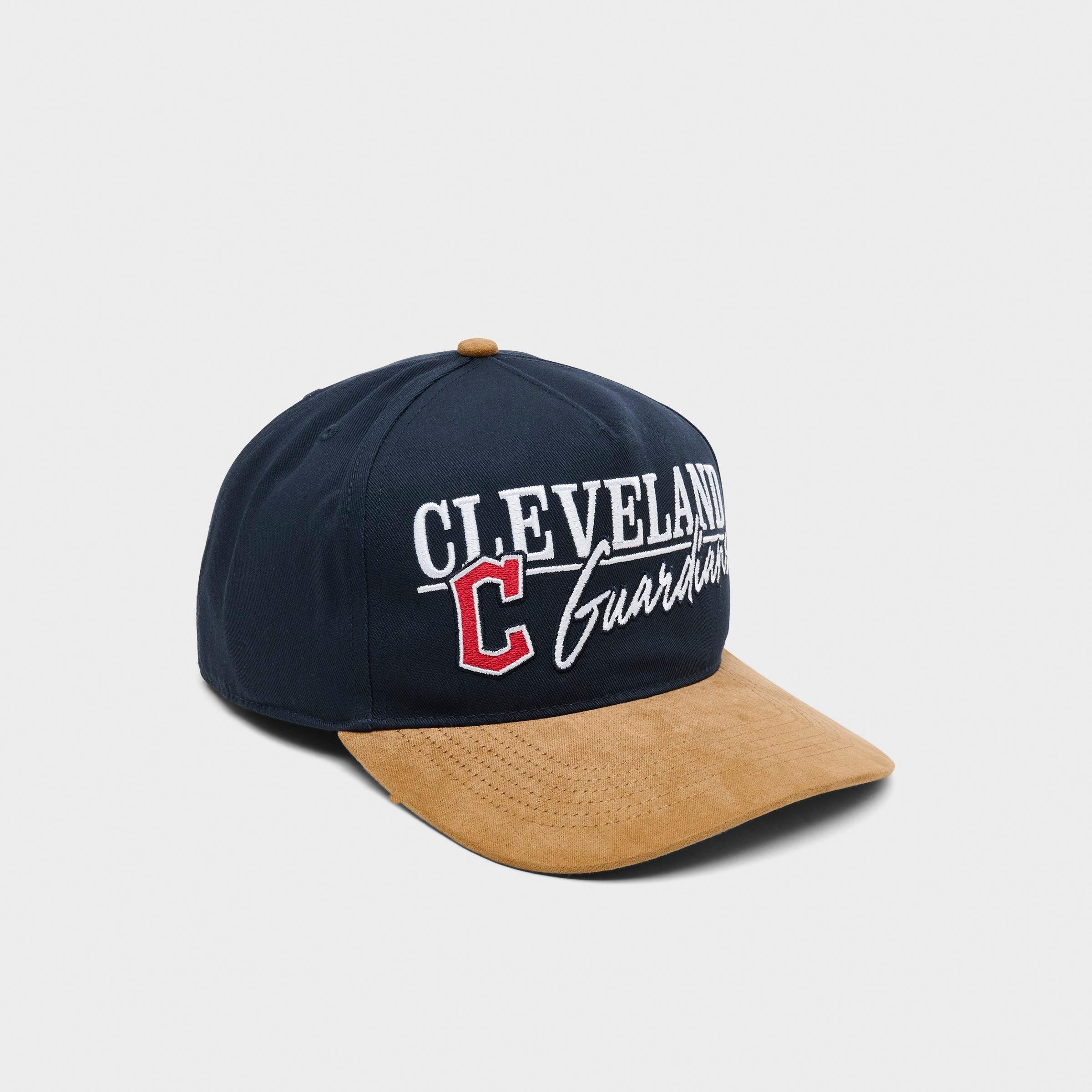 '47 Cleveland Guardians MLB Scribe Line Hitch Snapback Hat