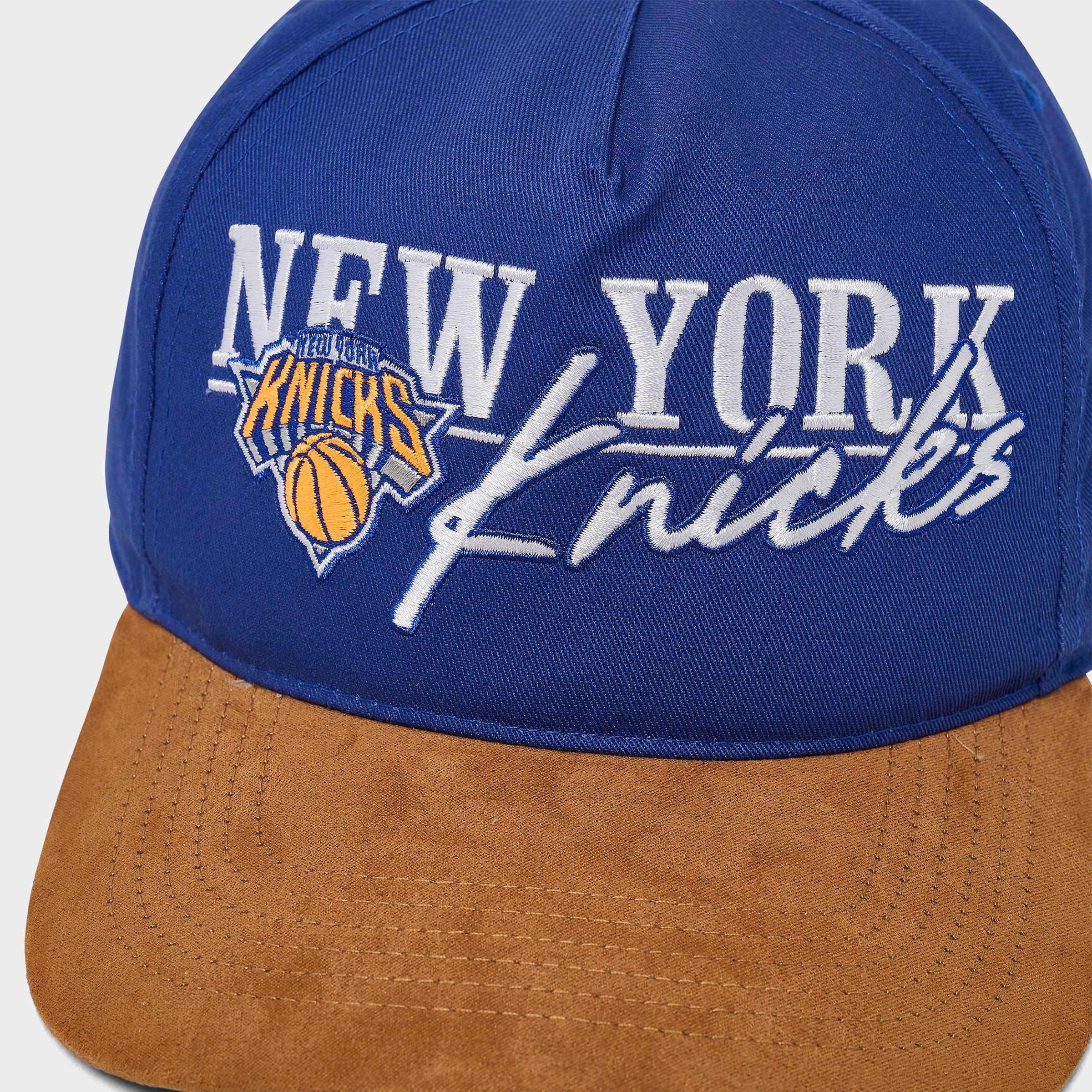 '47 New York Knicks NBA Scribe Line Hitch Snapback Hat