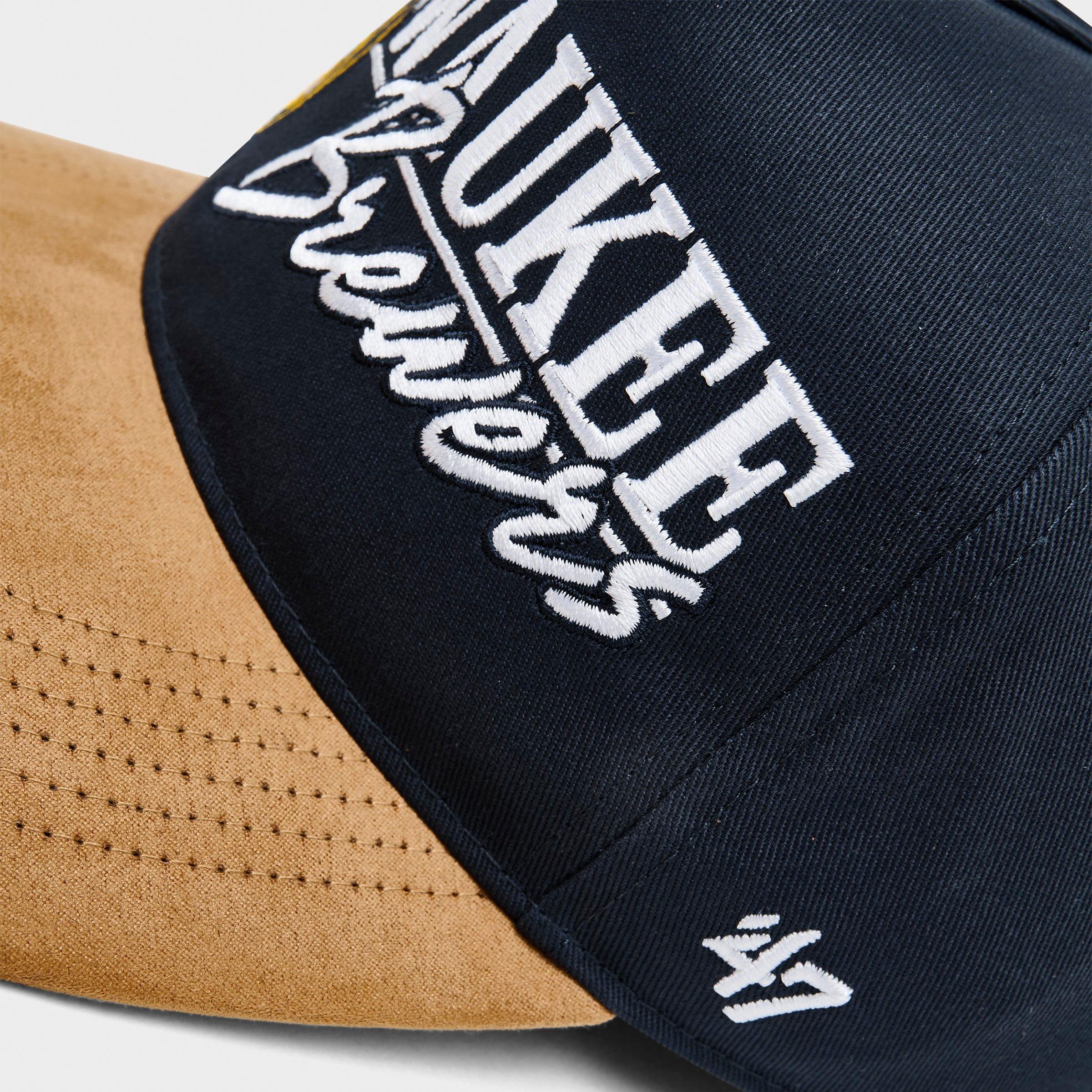 '47 Milwaukee Brewers MLB Scribe Line Hitch Snapback Hat