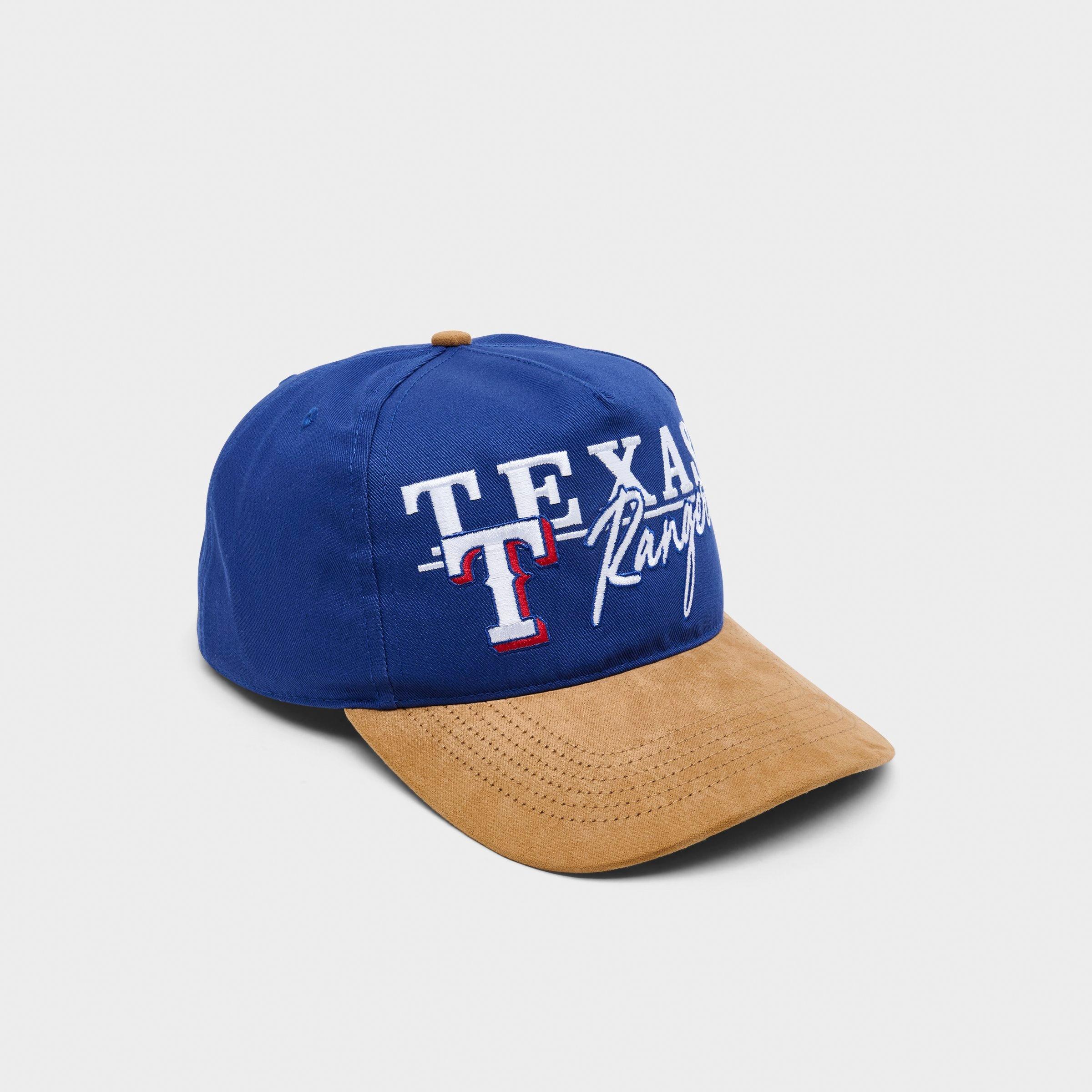 '47 Texas Rangers MLB Scribe Line Hitch Snapback Hat
