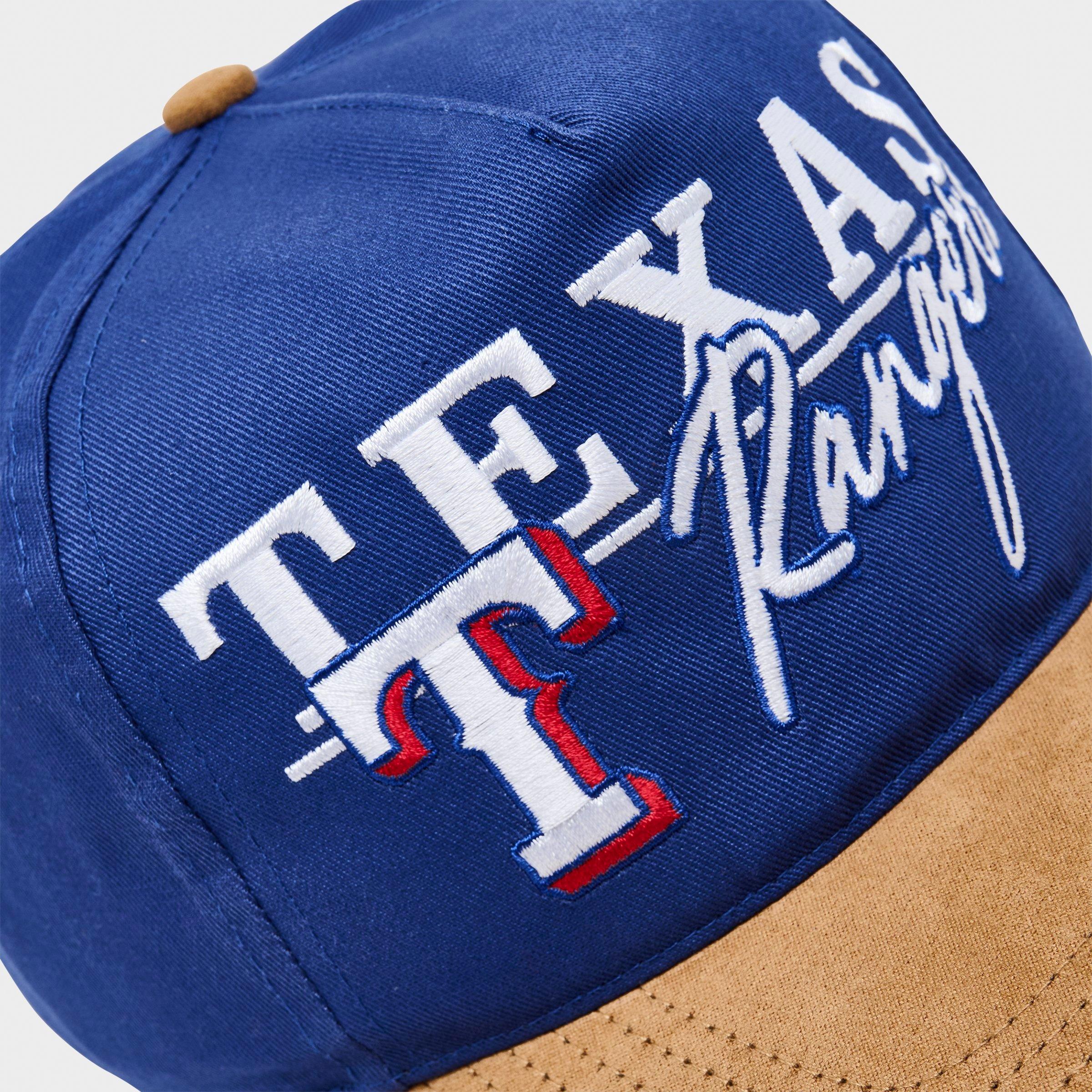 '47 Texas Rangers MLB Scribe Line Hitch Snapback Hat