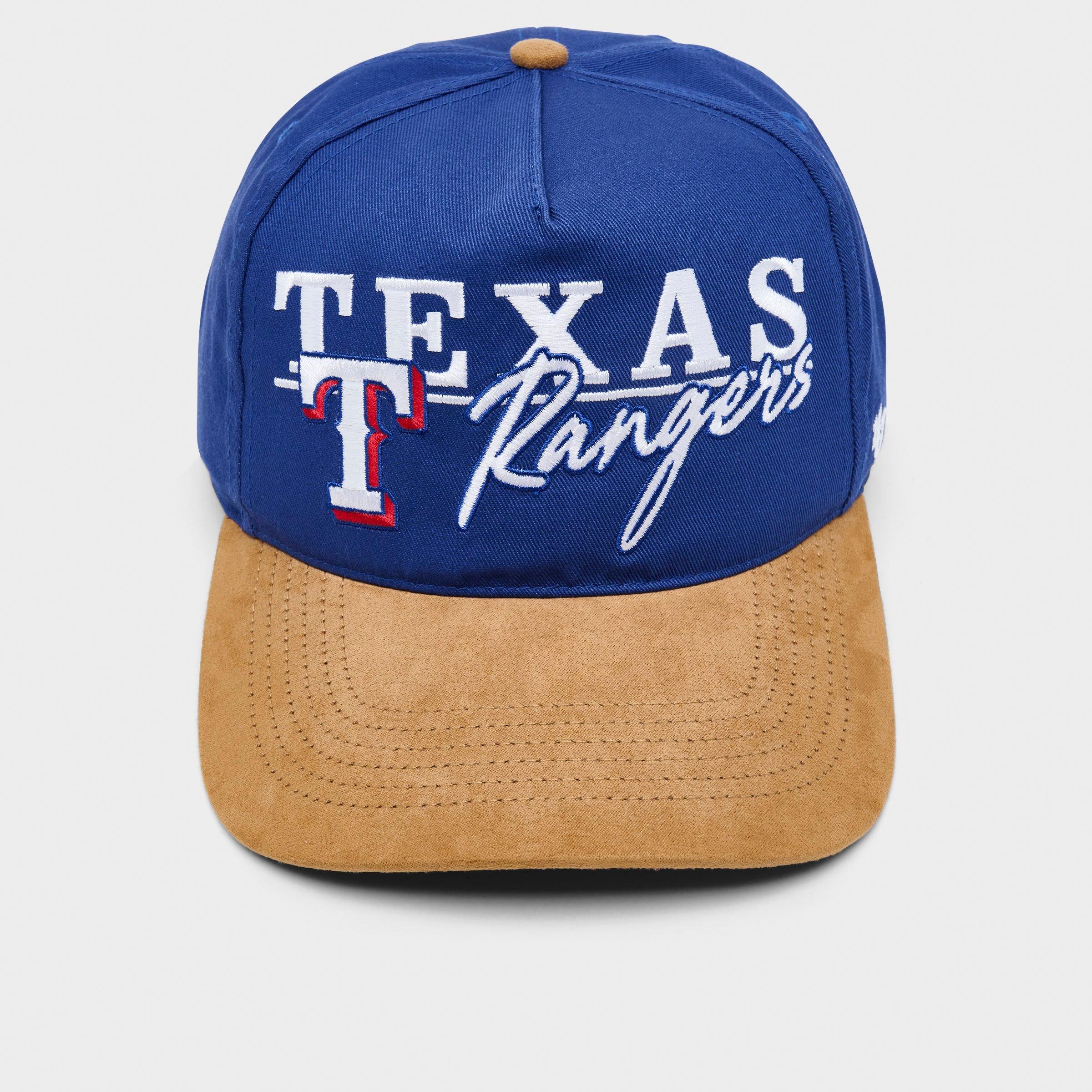 '47 Texas Rangers MLB Scribe Line Hitch Snapback Hat