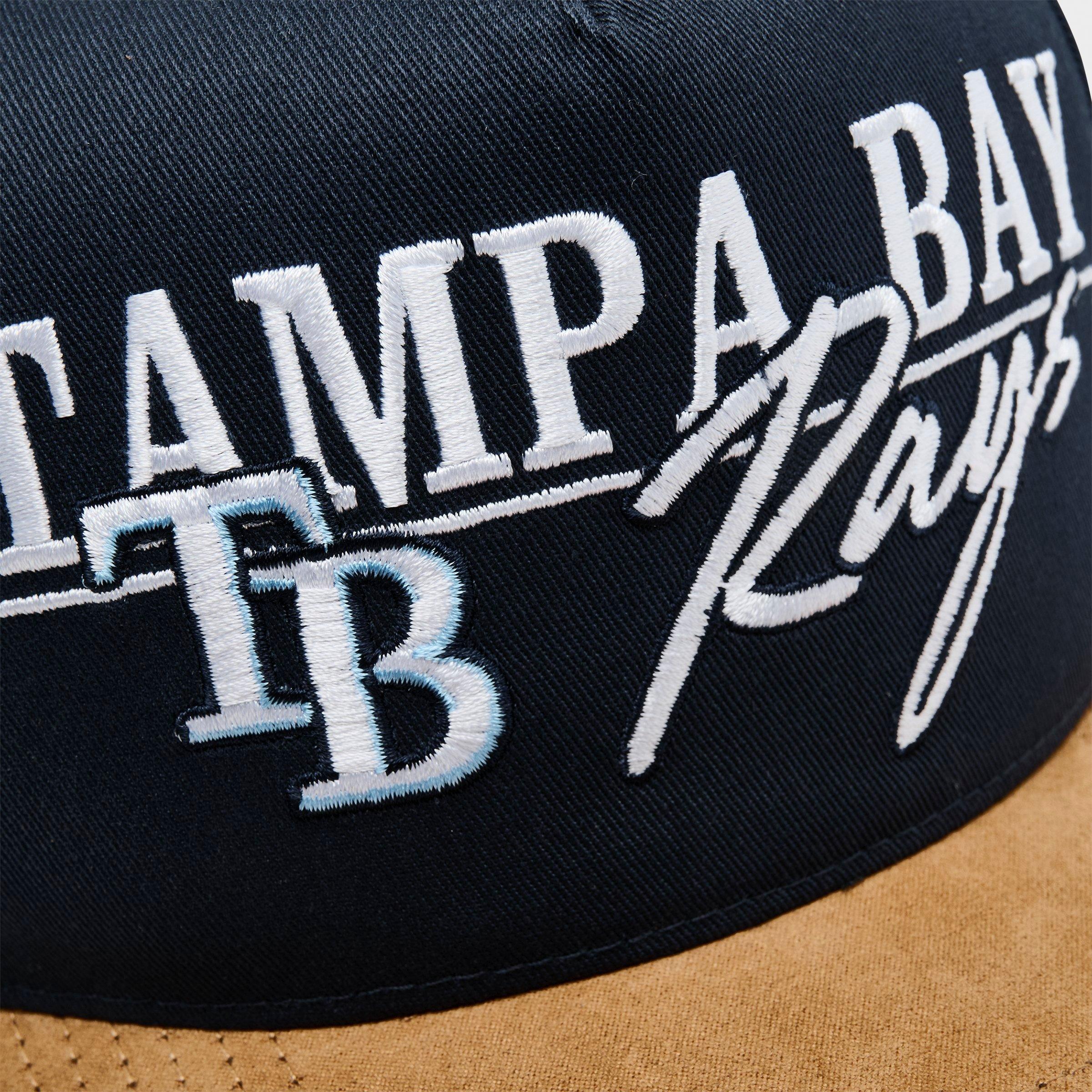 '47 Tampa Bay Rays MLB Scribe Line Hitch Snapback Hat