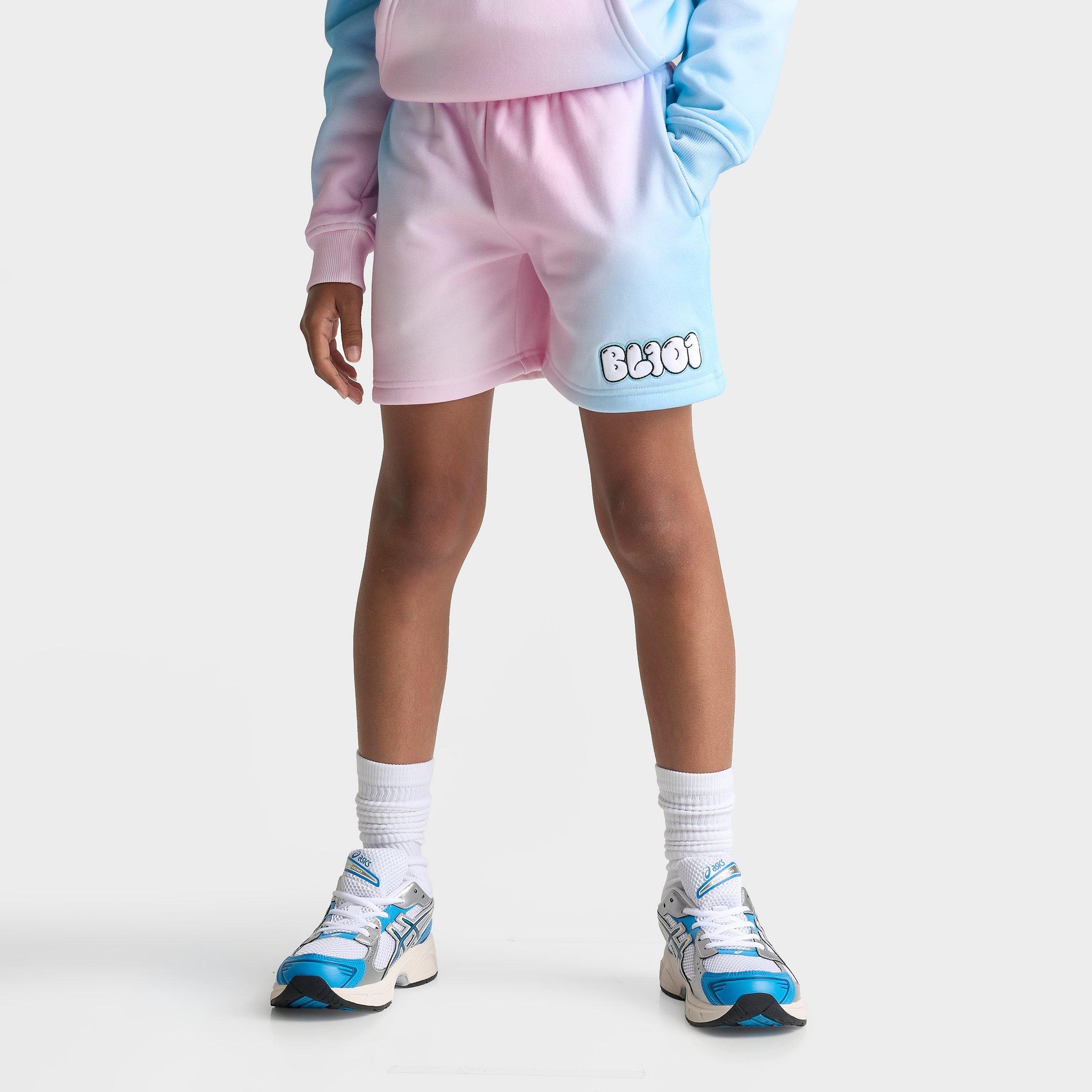 Big Kids' Baseball Lifestyle 101 Cotton Candy Youth Sweatshorts