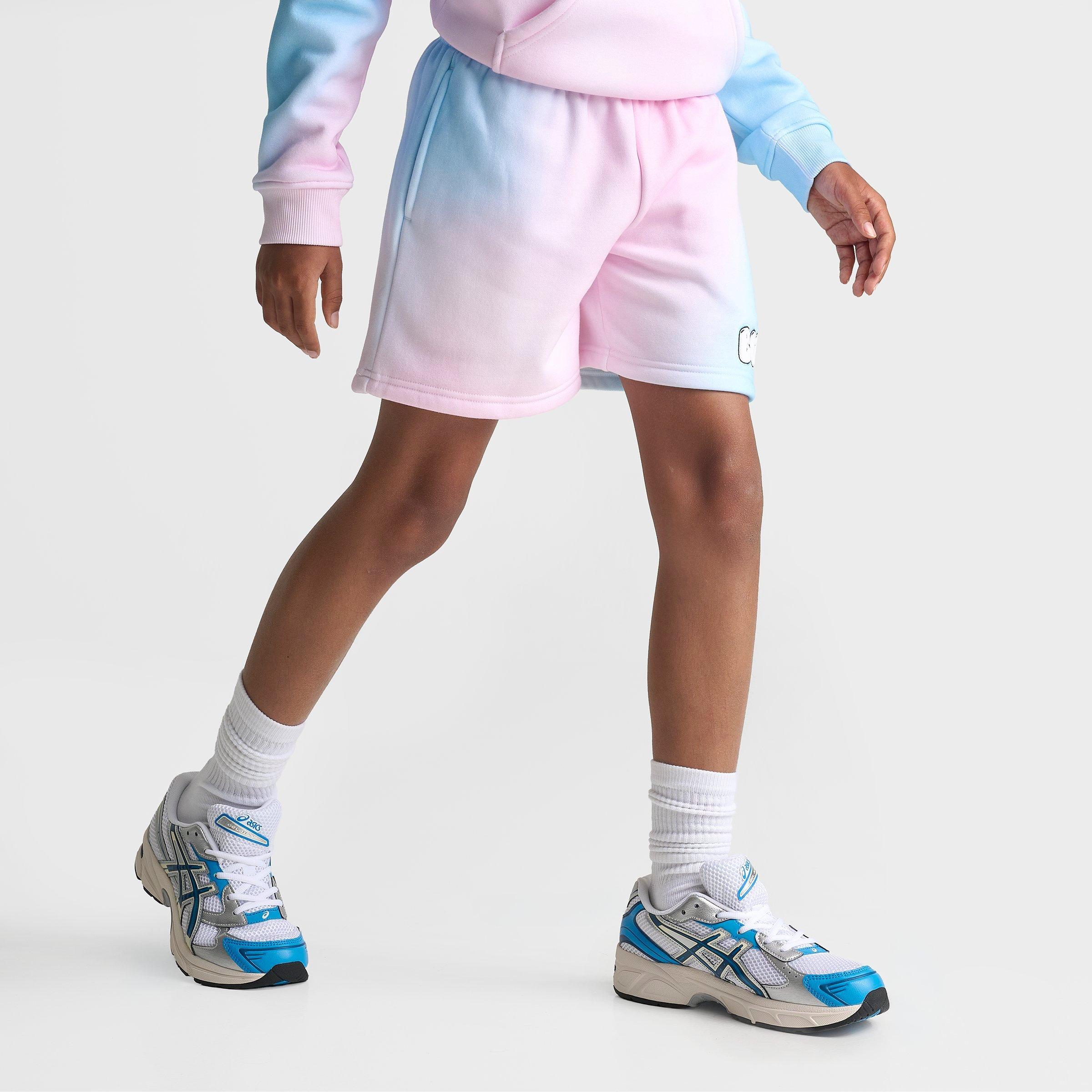 Big Kids' Baseball Lifestyle 101 Cotton Candy Youth Sweatshorts