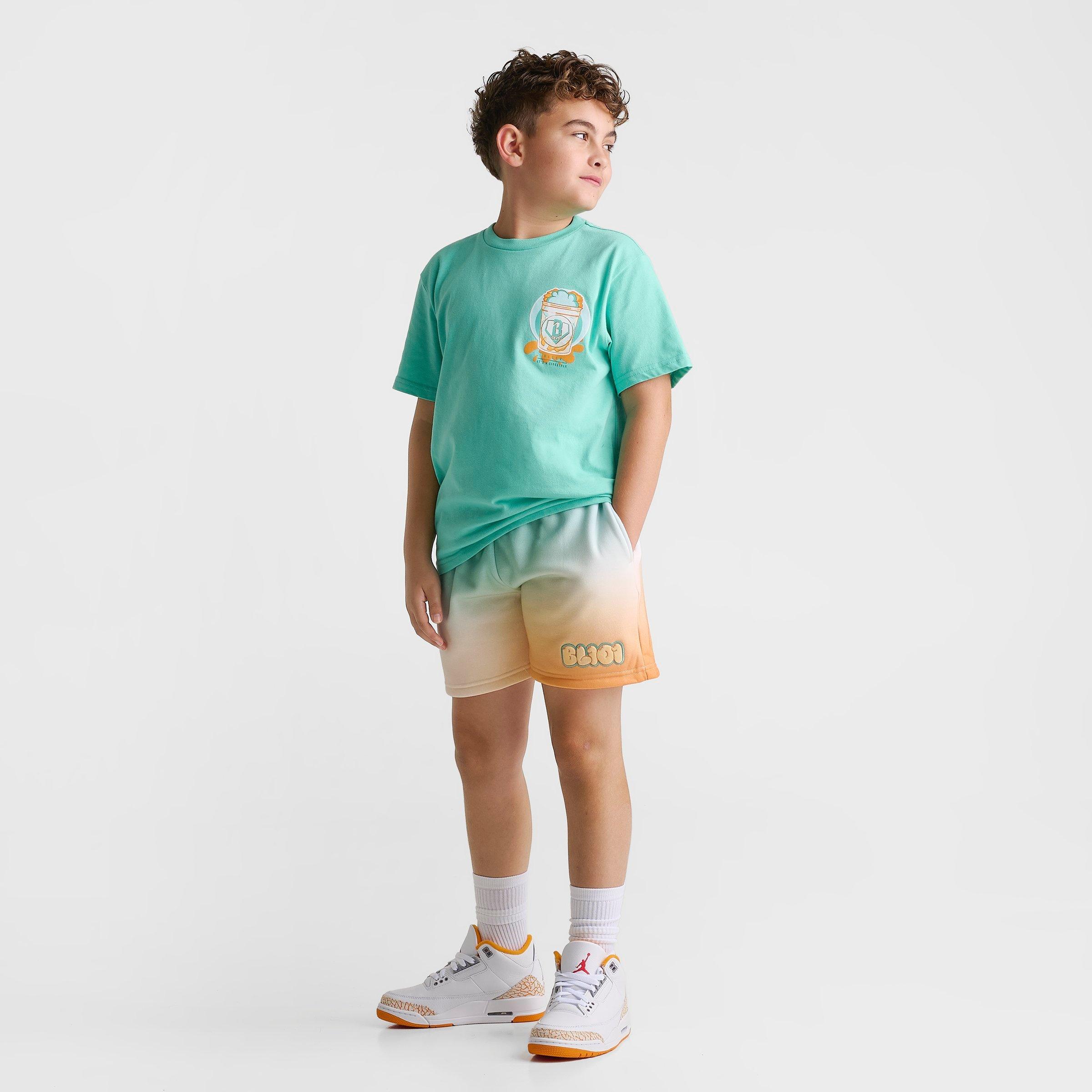 Big Kids' Baseball Lifestyle 101 Cotton Candy Fleece Shorts