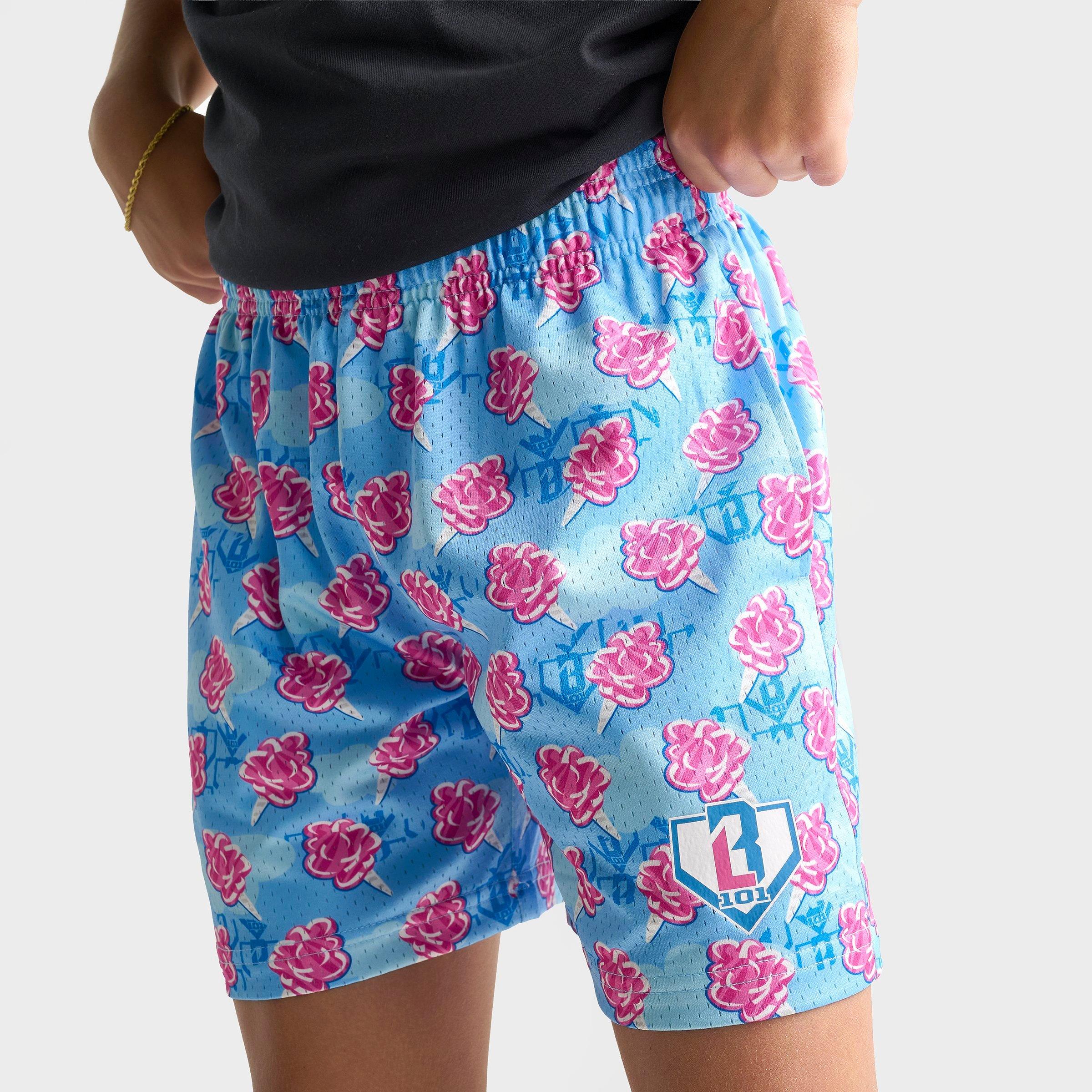 Big Kids' Baseball Lifestyle 101 Home Run Sugar Mesh Shorts