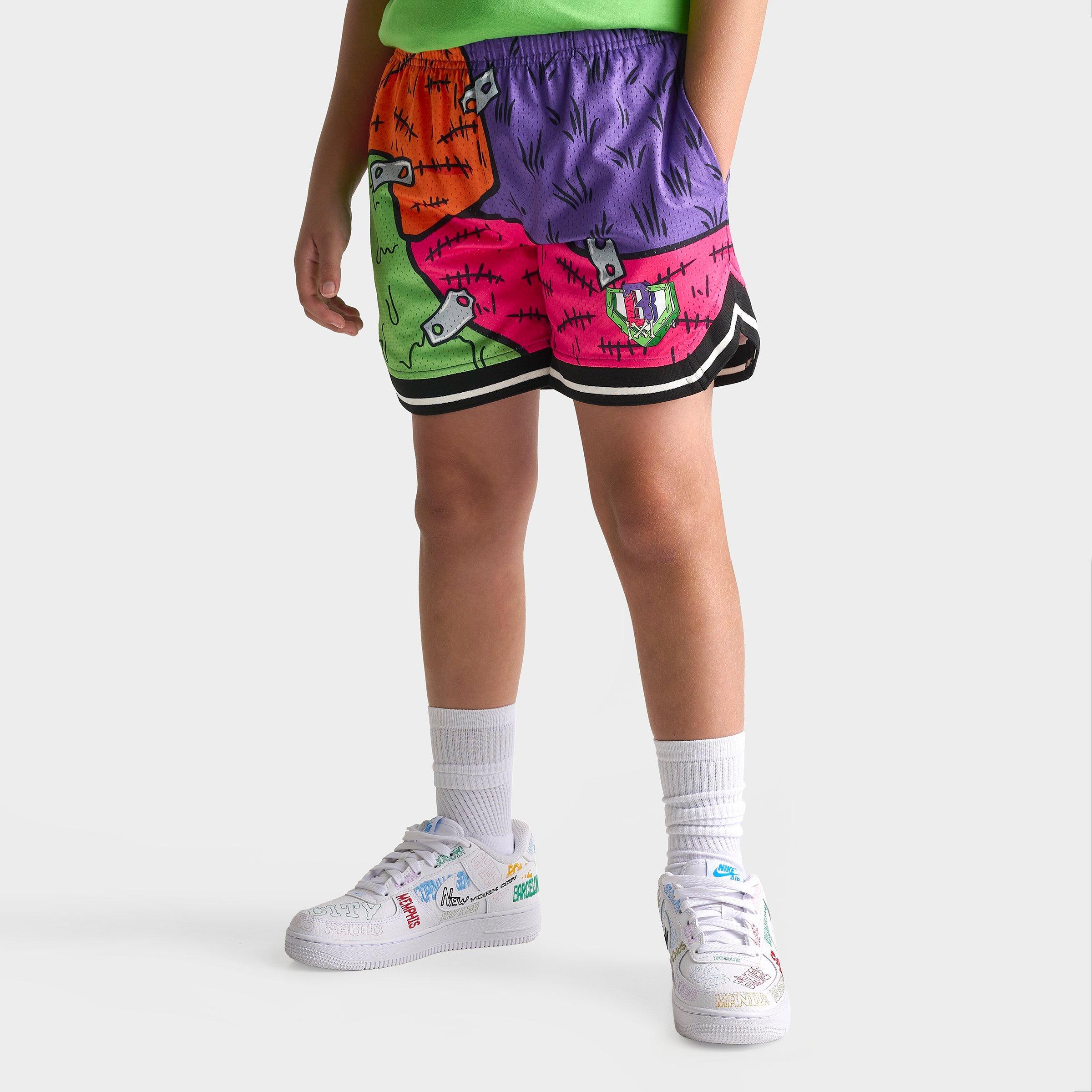 Big Kids' Baseball Lifestyle 101 Stitched For The Show Mesh Shorts