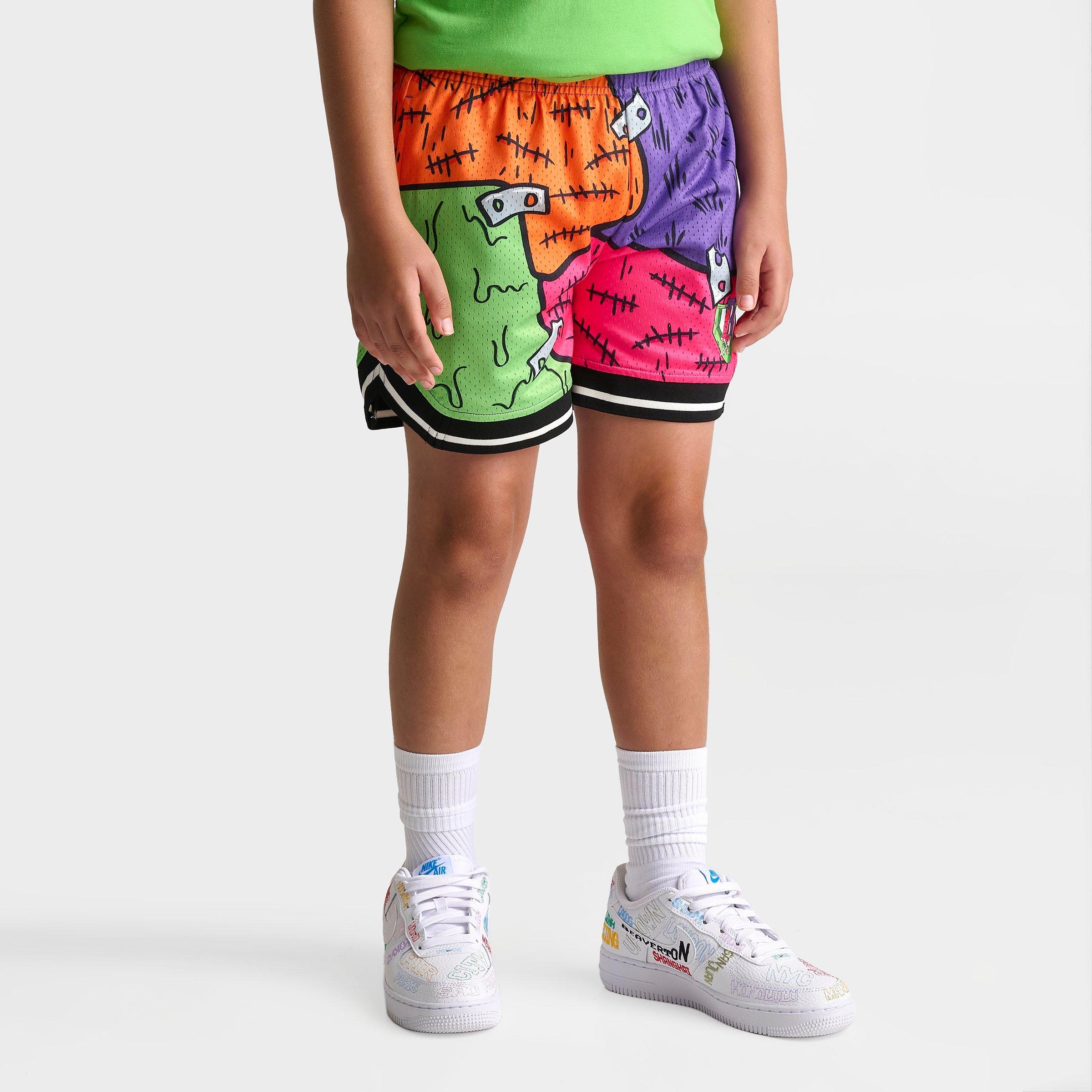Big Kids' Baseball Lifestyle 101 Stitched For The Show Mesh Shorts
