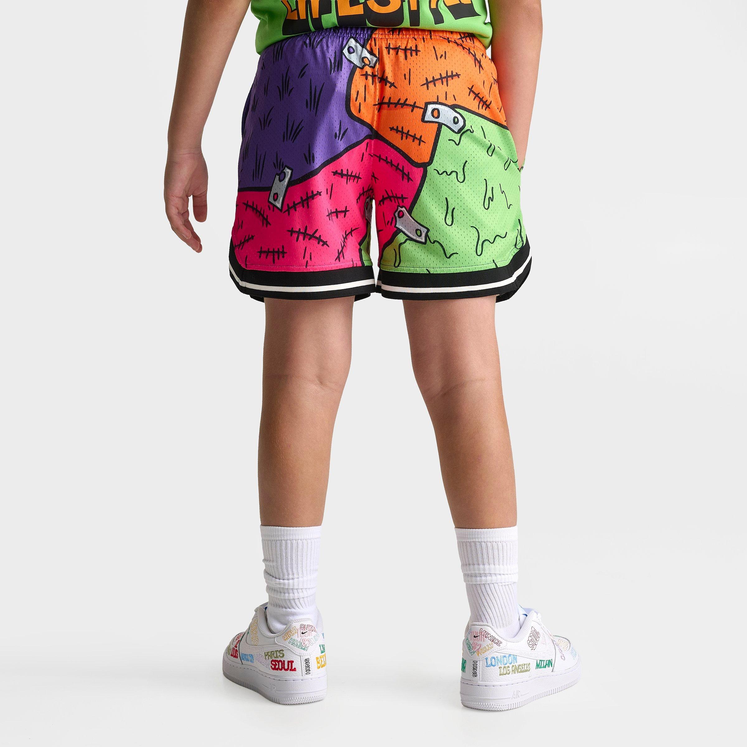 Big Kids' Baseball Lifestyle 101 Stitched For The Show Mesh Shorts