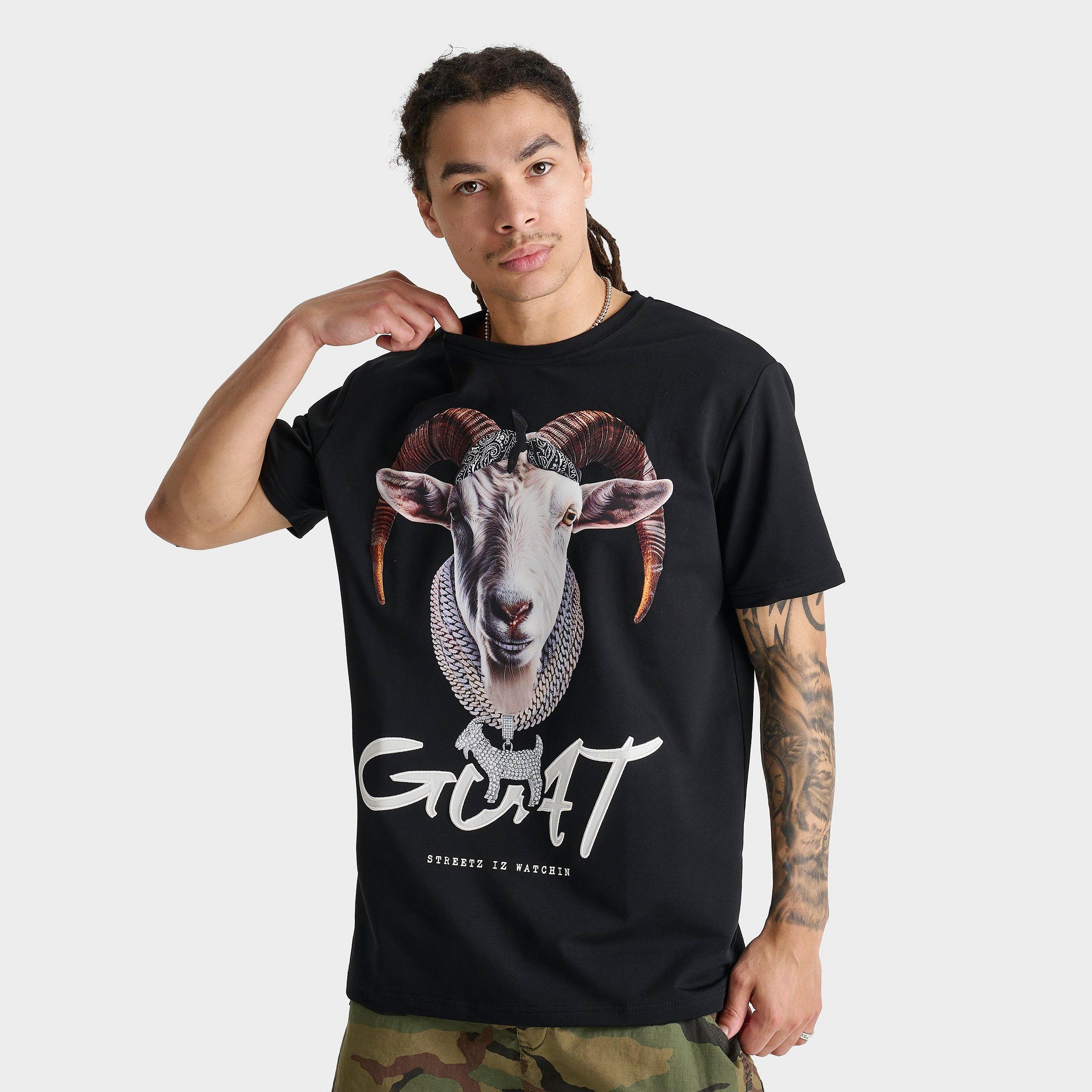 激安通販サイト 人気 Men's Streetz Iz Watchin GOAT T-Shirt | JD Sports Clothing