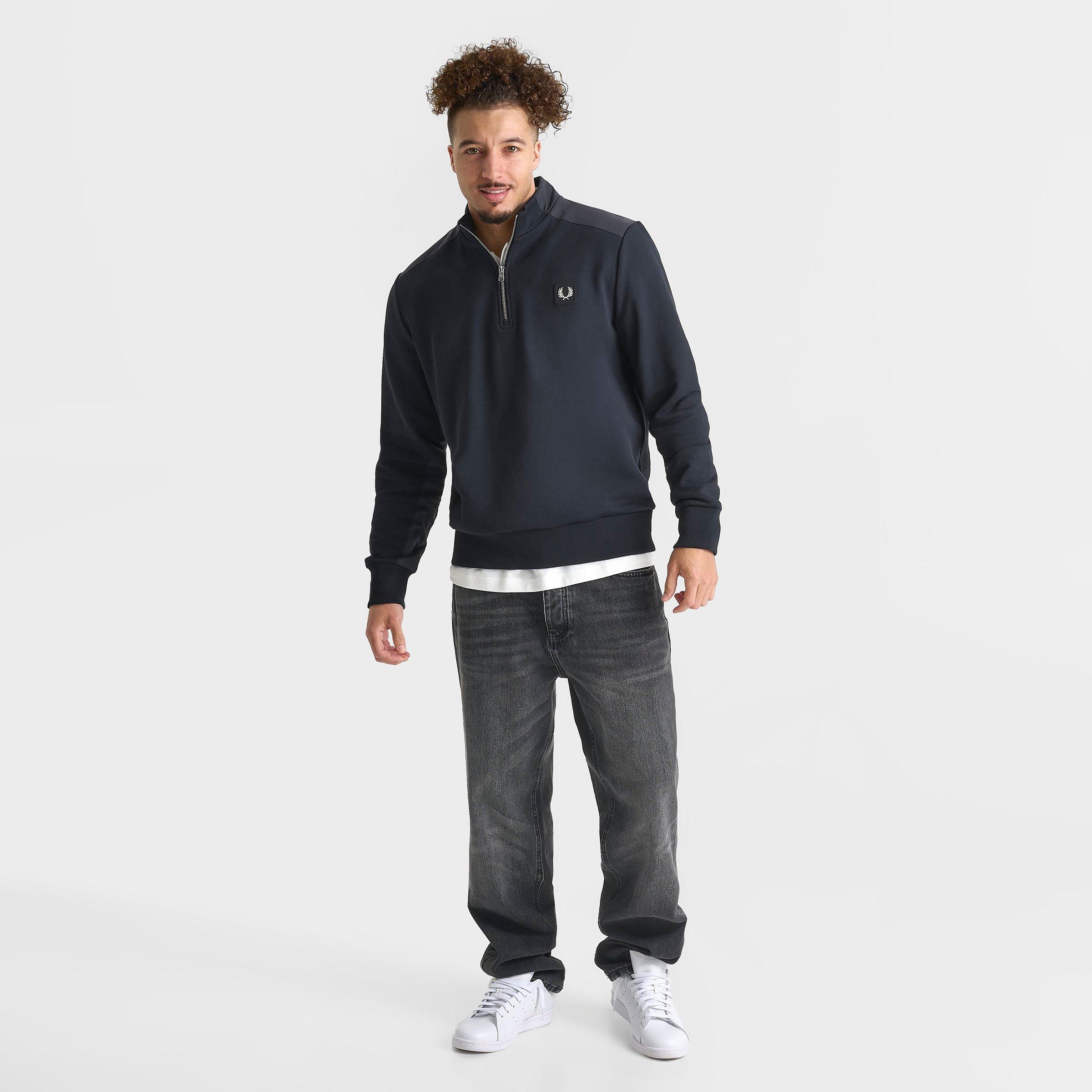 Men's Fred Perry Half-Zip Sweatshirt
