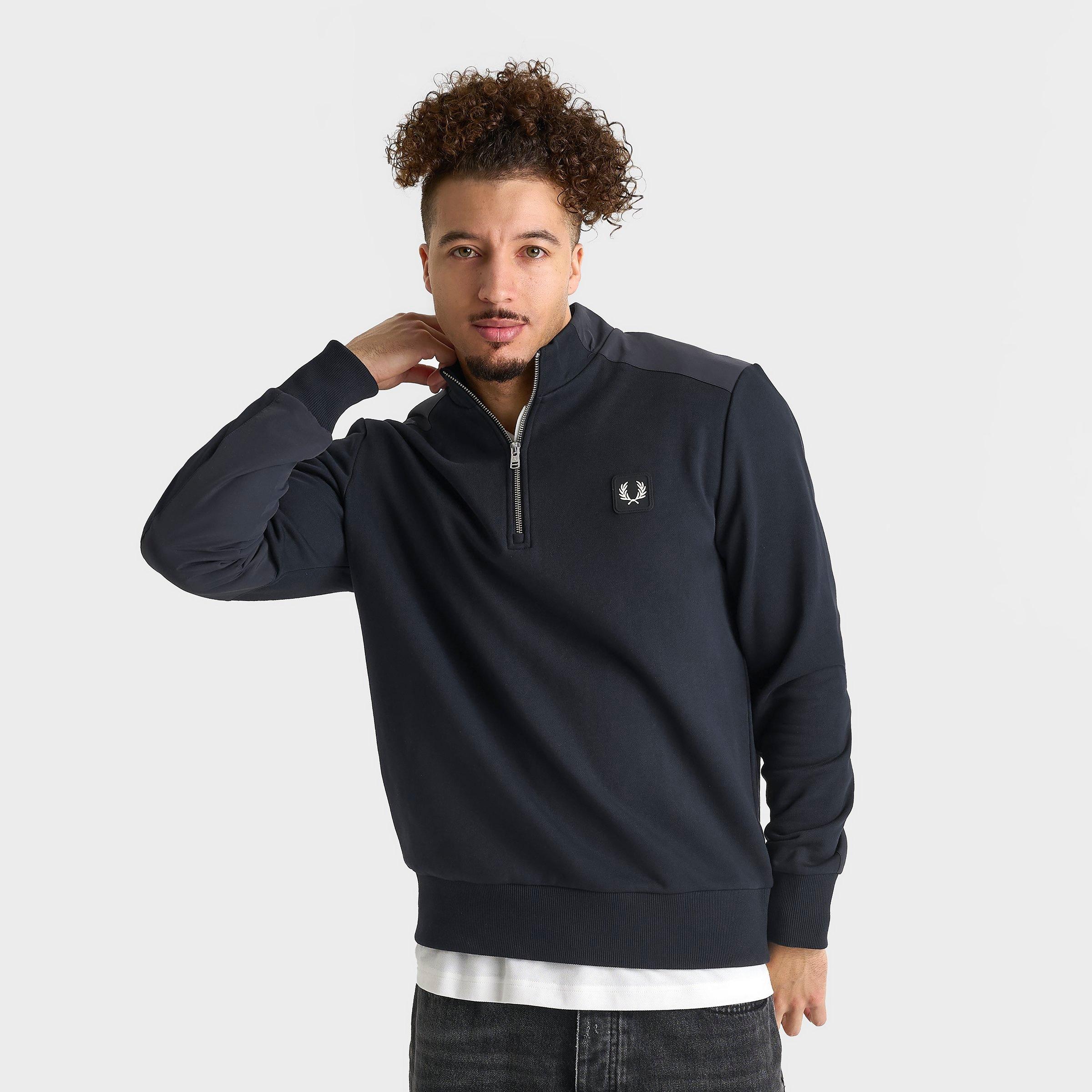 Men's Fred Perry Half-Zip Sweatshirt
