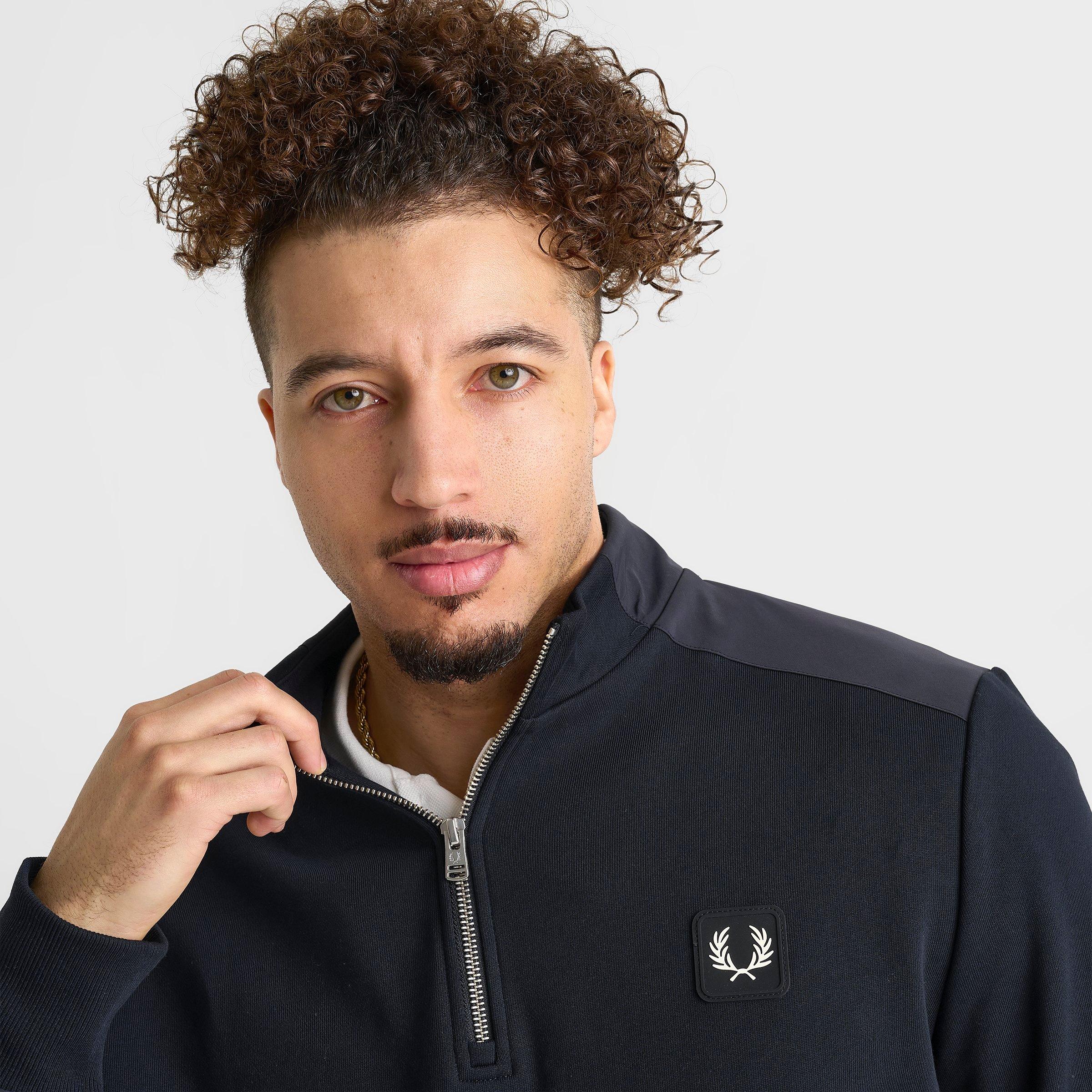Men's Fred Perry Half-Zip Sweatshirt