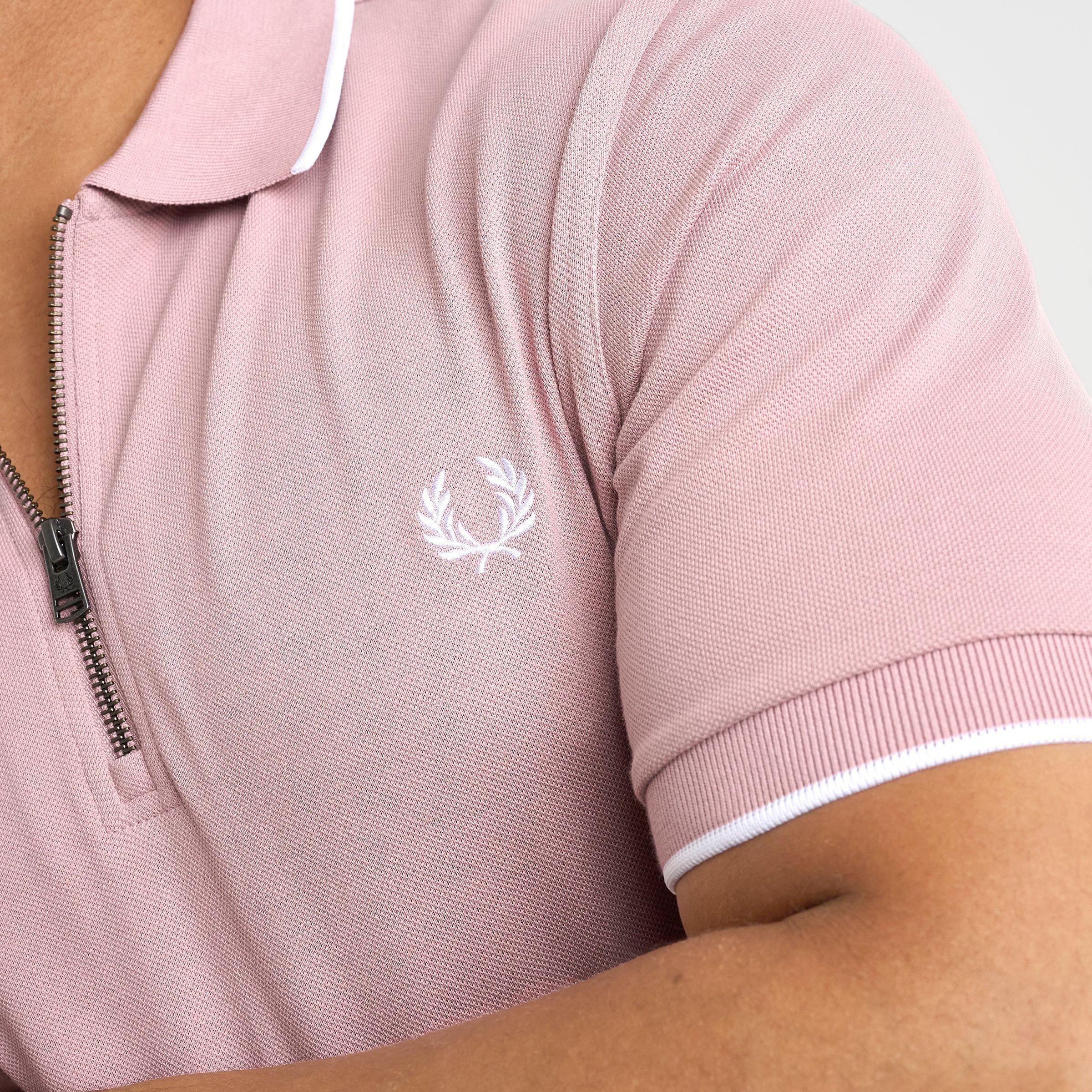 Men's Fred Perry Zipped Polo Shirt