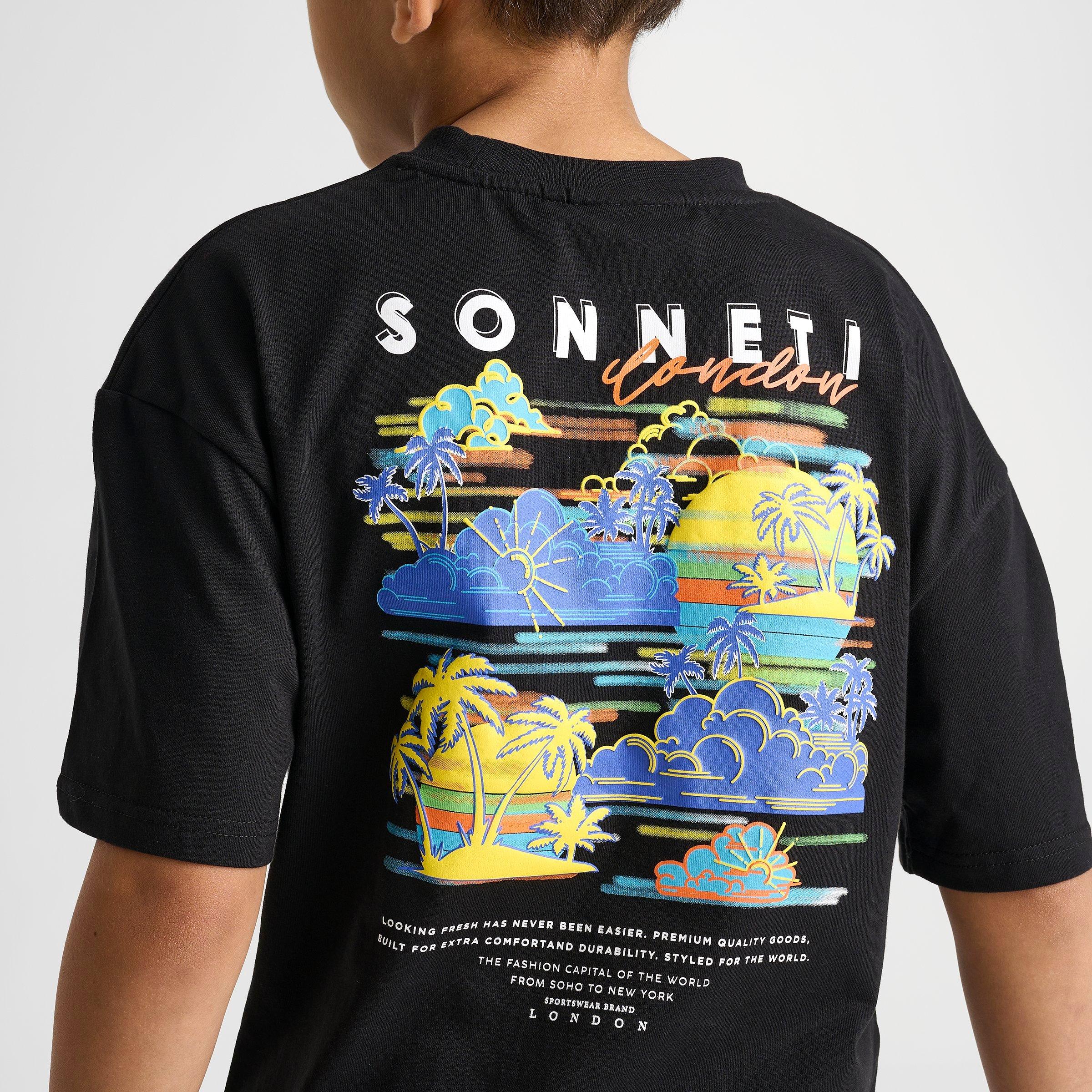 Big Kids' Sonneti Cloud Outline T-Shirt