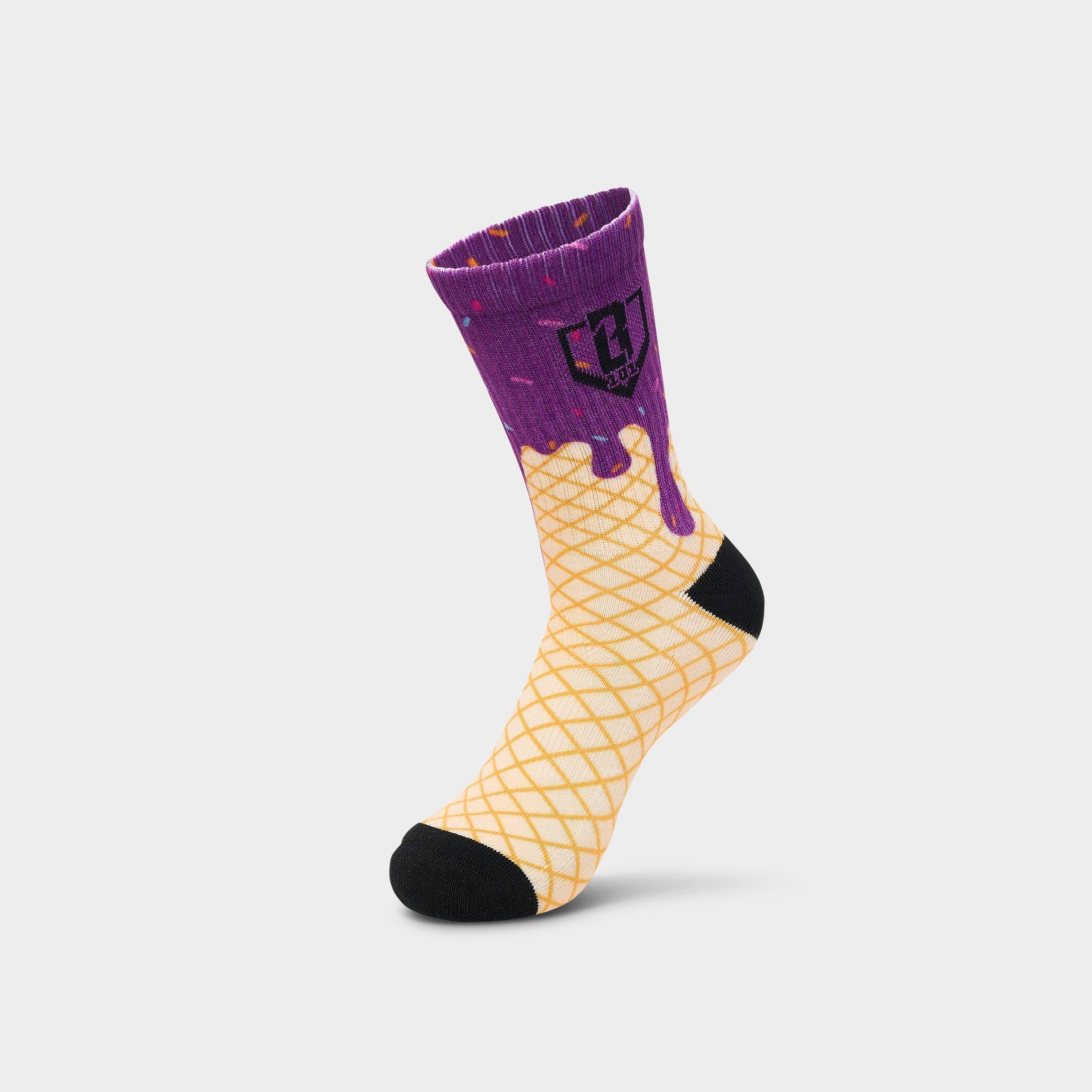 Men's Baseball Lifestyle 101 Ice Cream Performance Crew Socks (3-Pack)