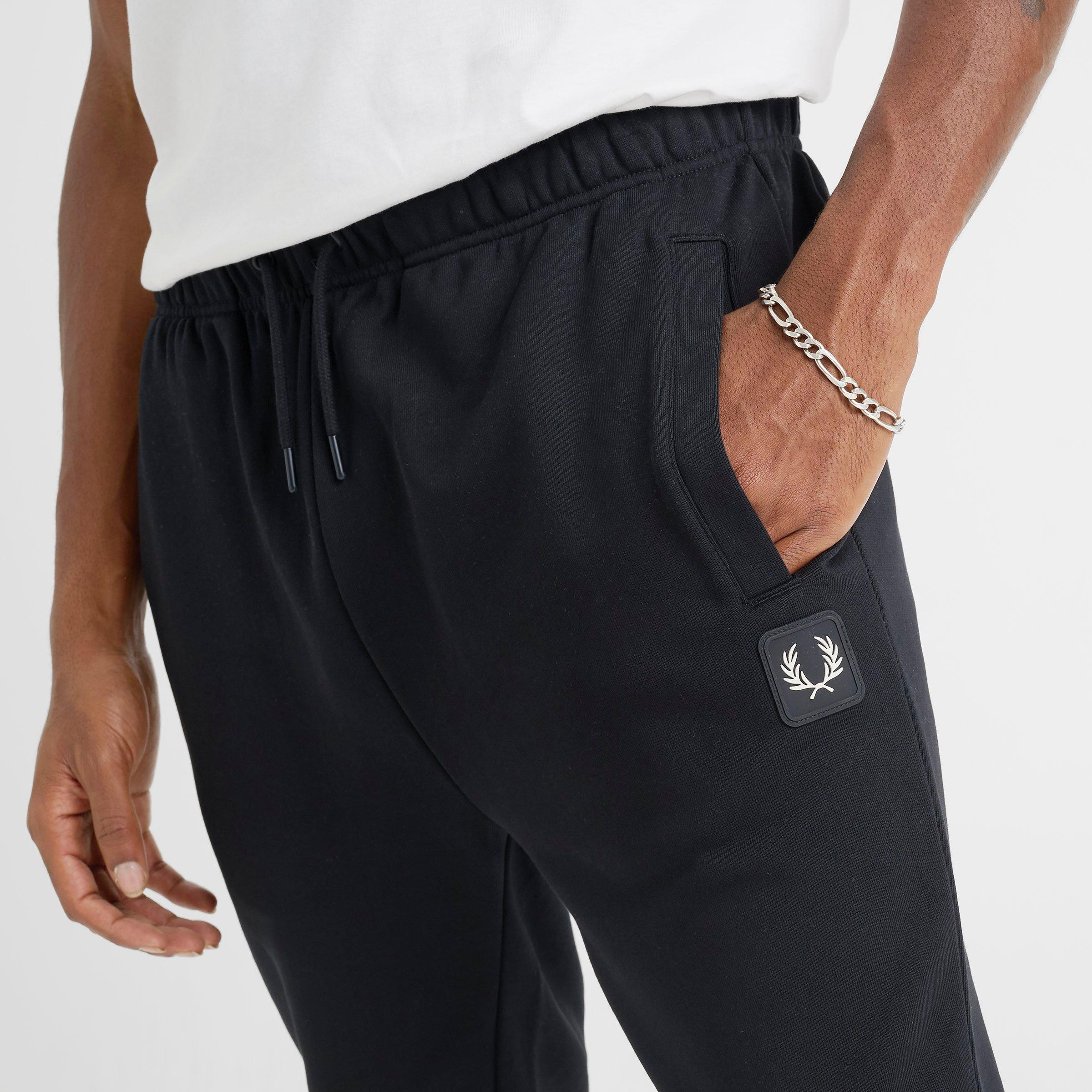 Men's Fred Perry Badge Loopback Sweatpants
