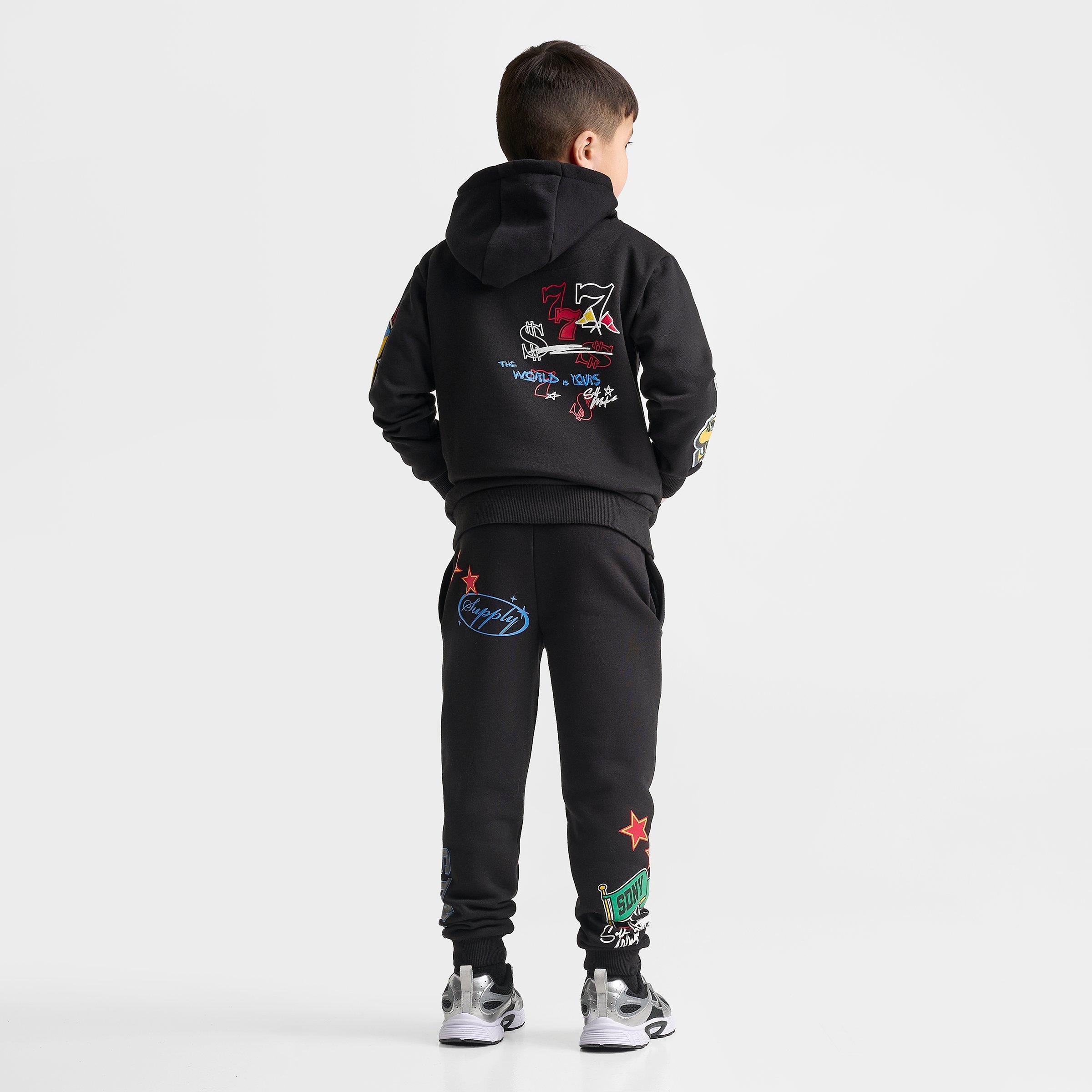 Kids' Toddler Supply & Demand Montana Pullover Hoodie and Jogger Pants Set