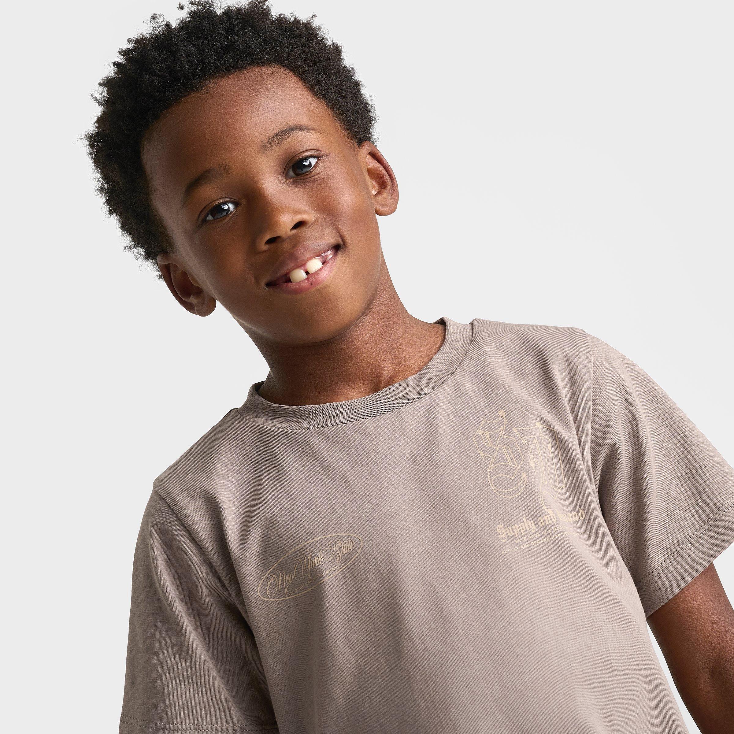Little Kids' Supply & Demand Finkly T-Shirt and Shorts Set
