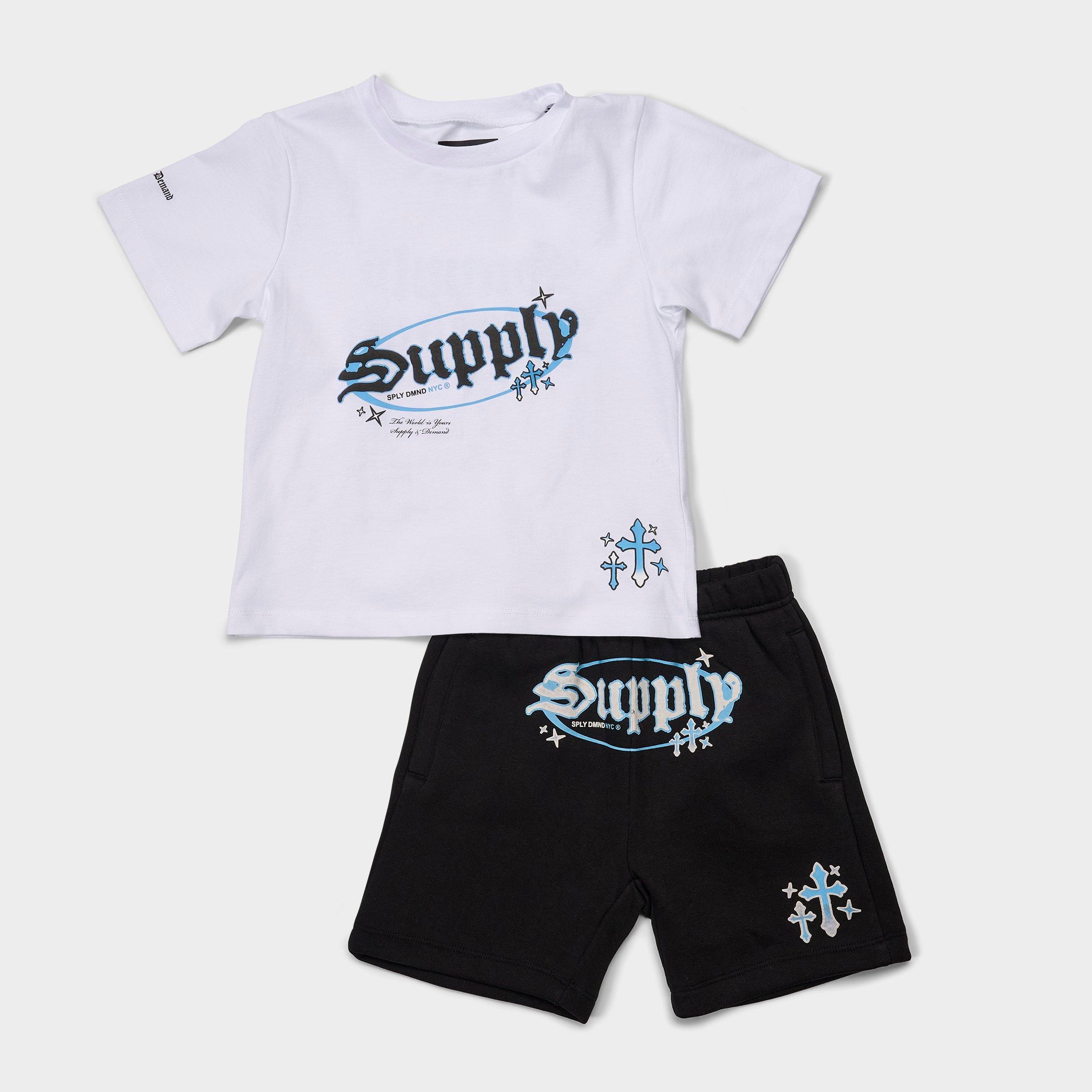 Little Kids' Supply & Demand Trebport T-Shirt and Shorts Set