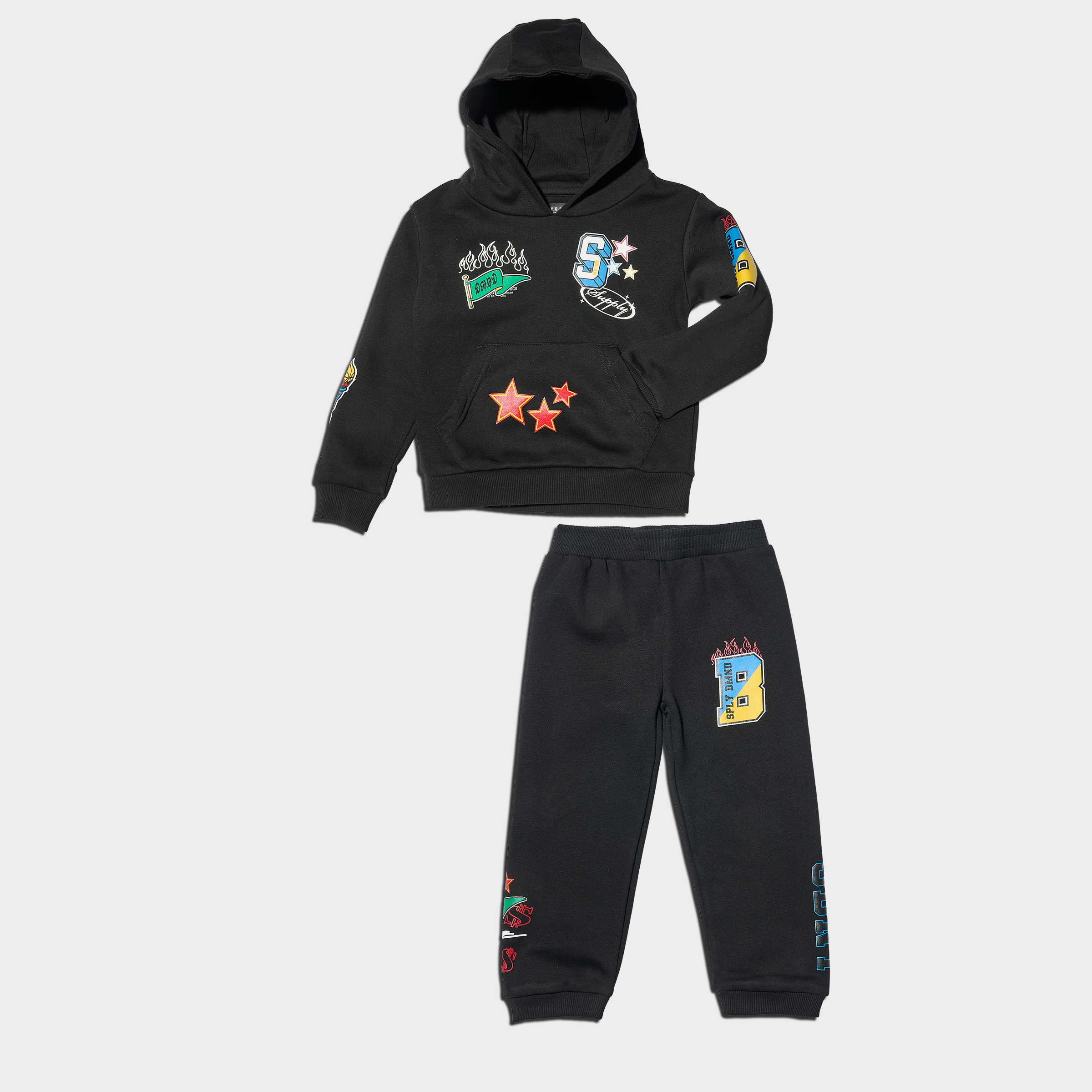 Kids' Toddler Supply & Demand Montana Pullover Hoodie and Jogger Pants Set