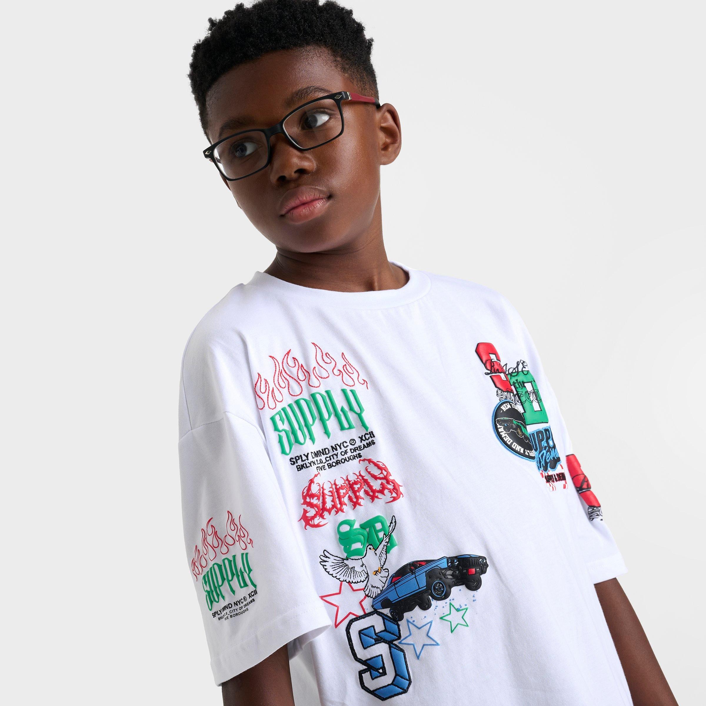 Big Kids' Supply & Demand Hela Patch T-Shirt