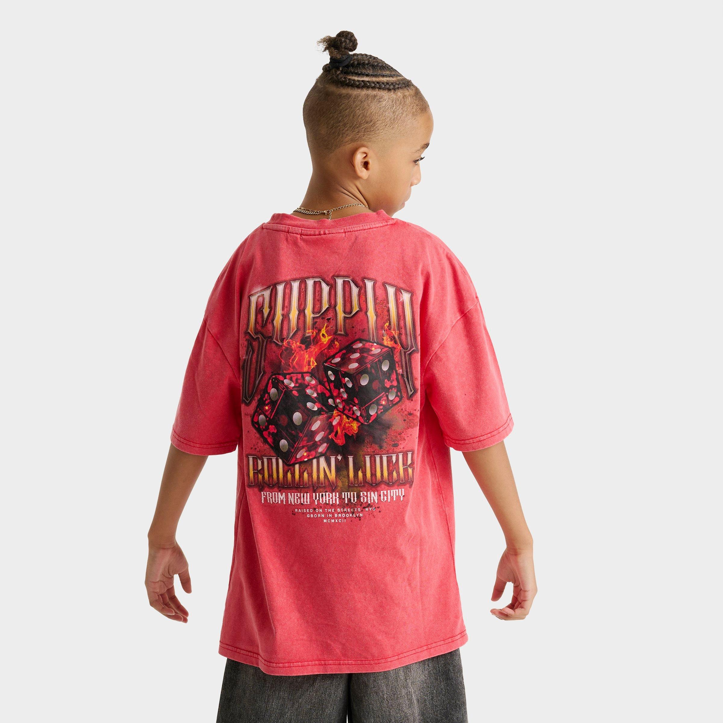 Boys' Supply & Demand Fire Dice T-Shirt