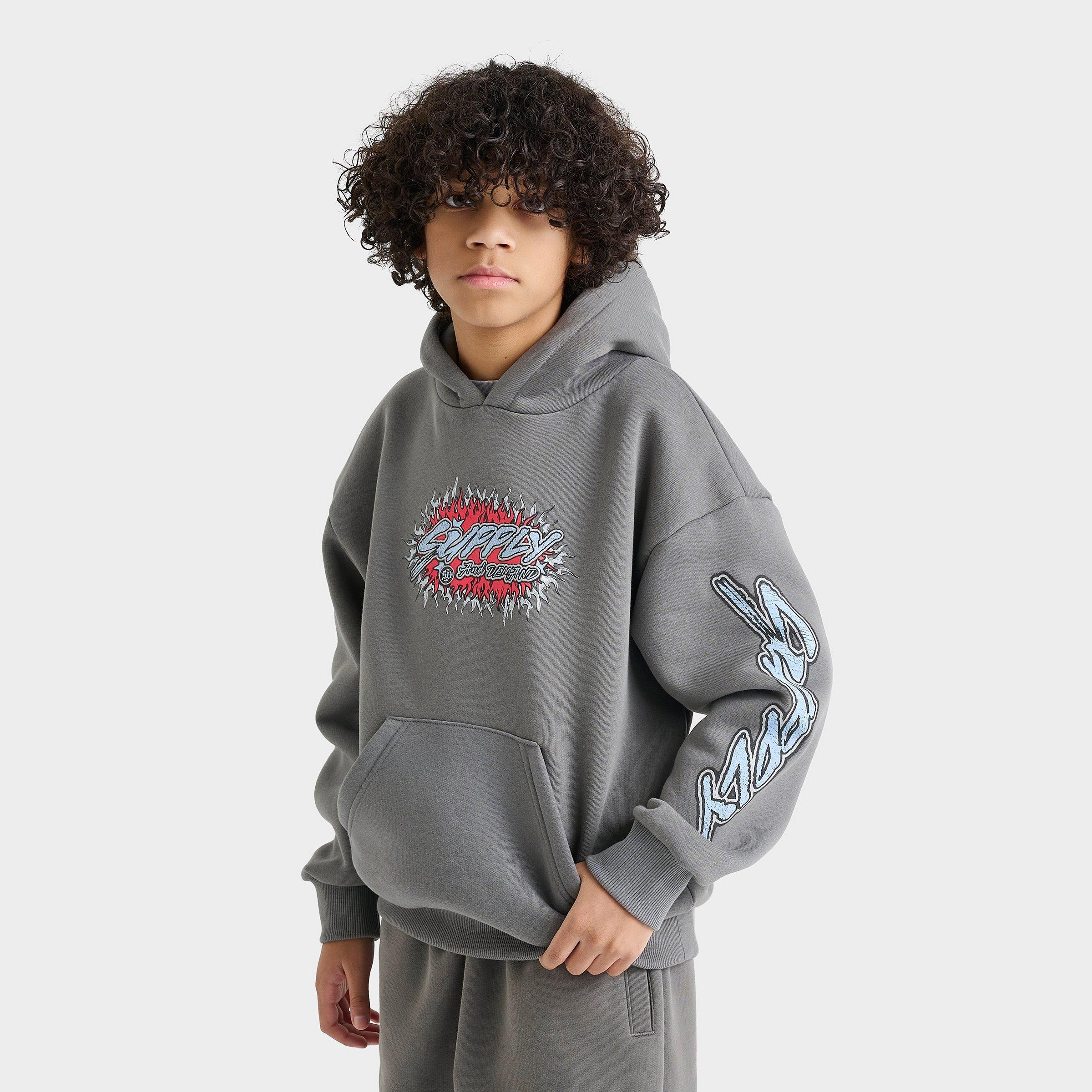 Big Kids' Supply & Demand Blast Pullover Hoodie
