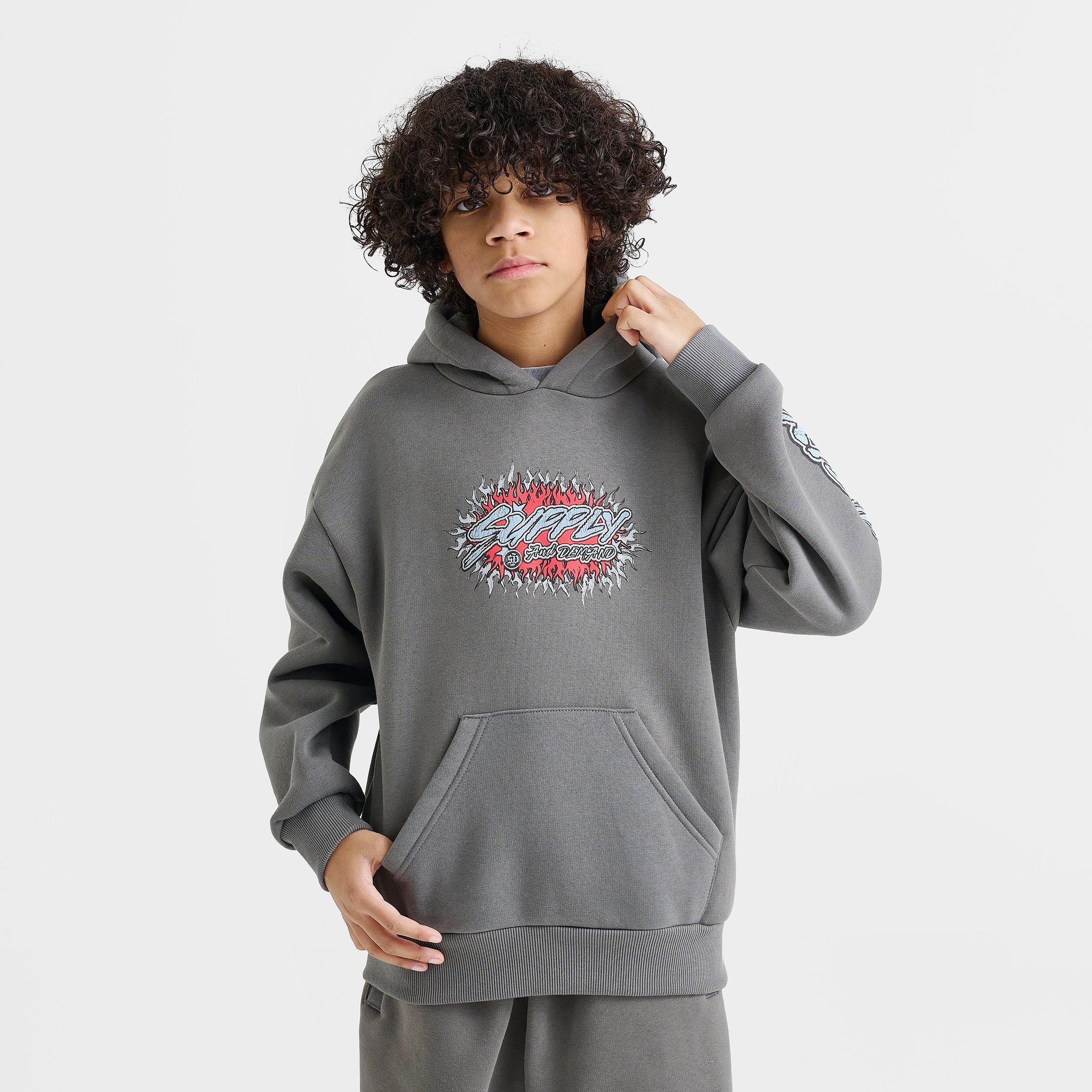 Big Kids' Supply & Demand Blast Pullover Hoodie