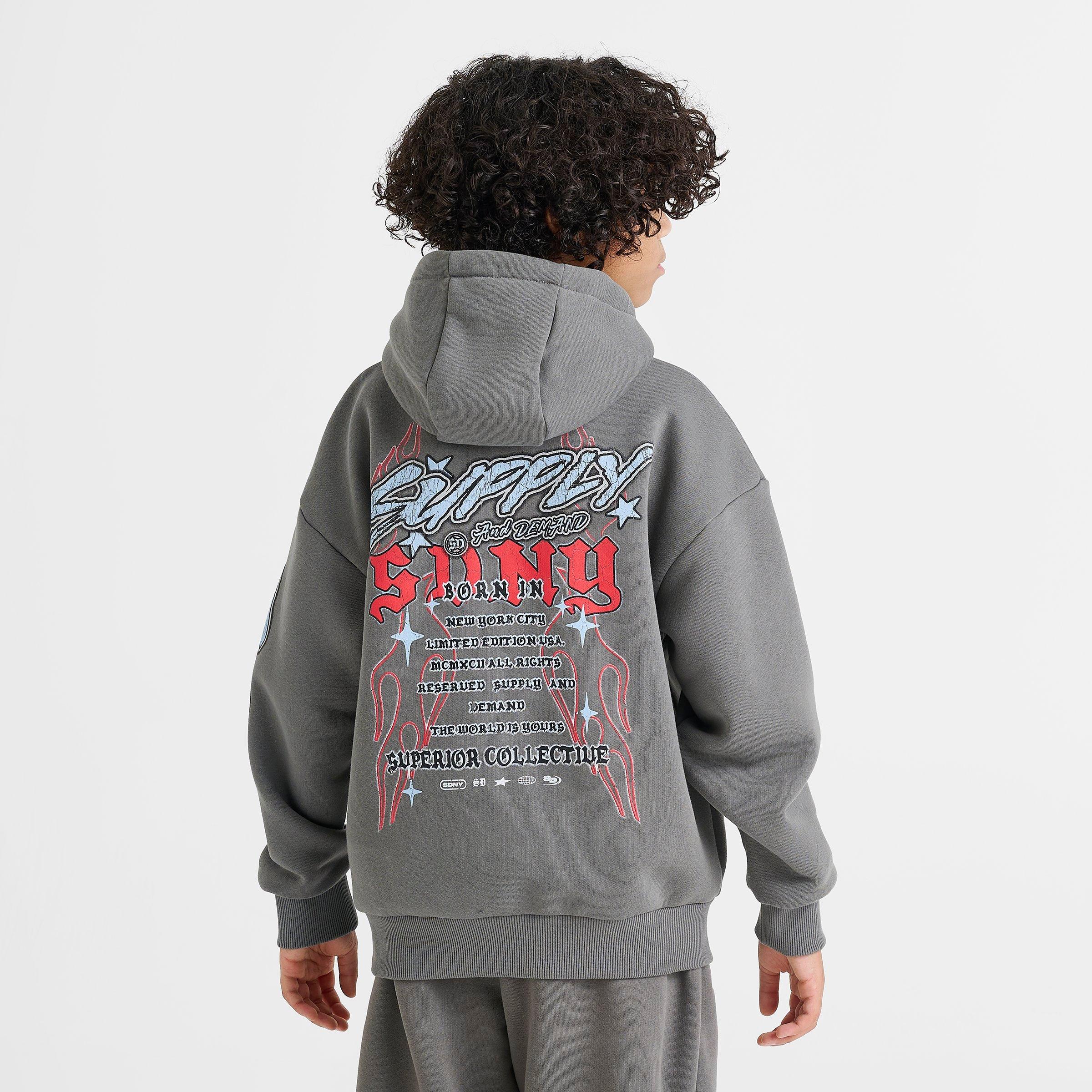 Big Kids' Supply & Demand Blast Pullover Hoodie