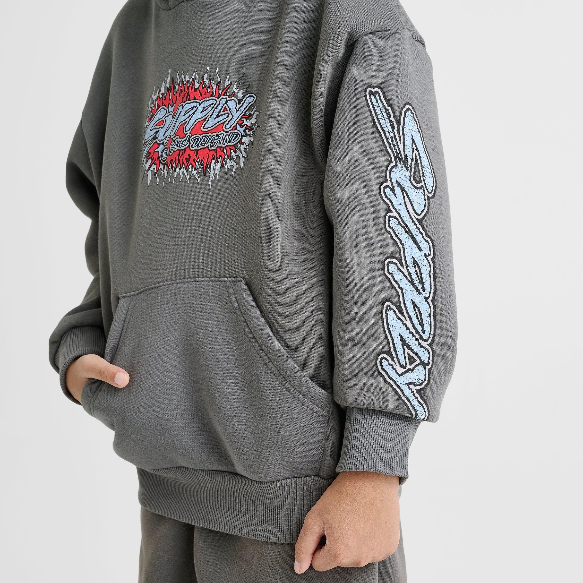 Big Kids' Supply & Demand Blast Pullover Hoodie