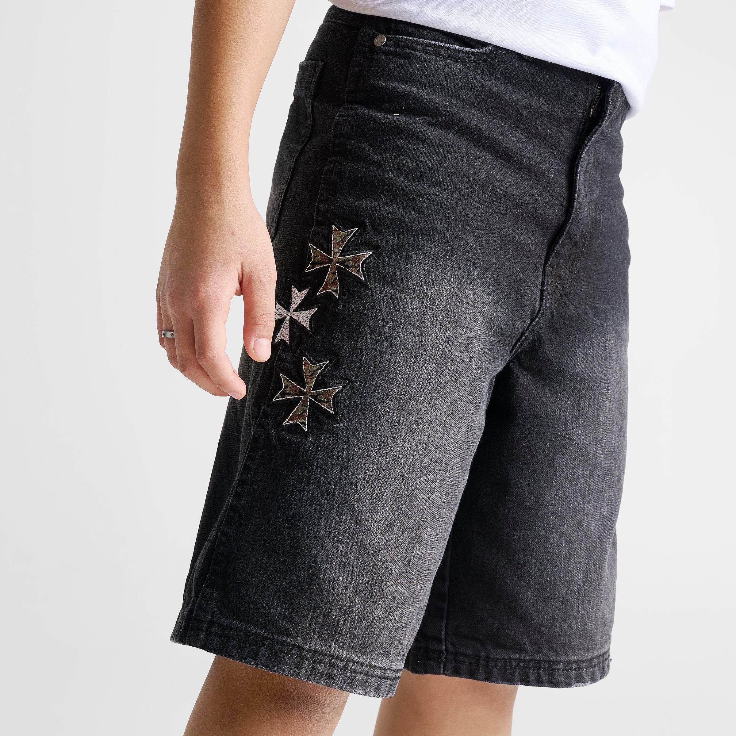 Big Kids' Supply & Demand Slate Denim Shorts