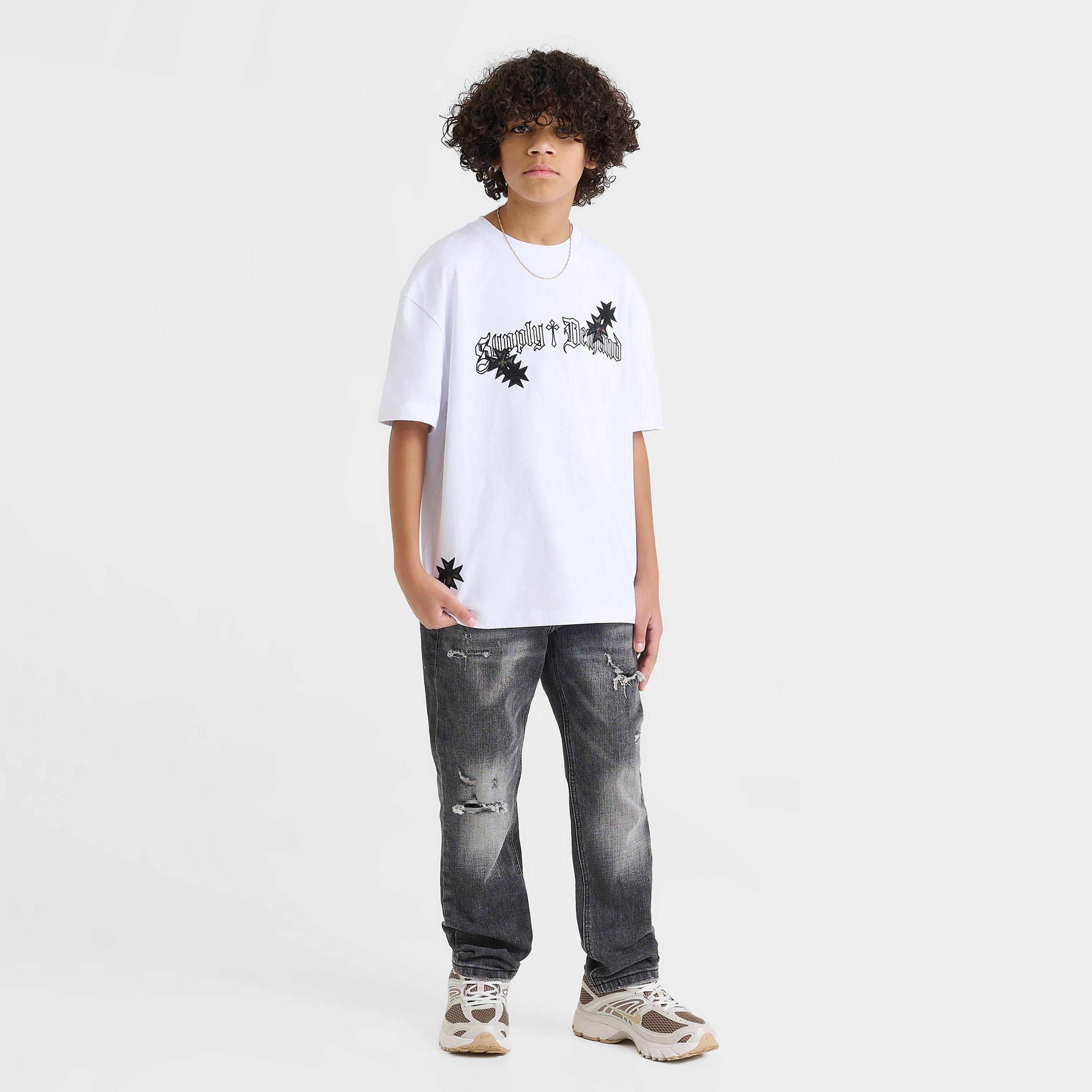 Boys' Big Kids' Supply & Demand Slate T-Shirt