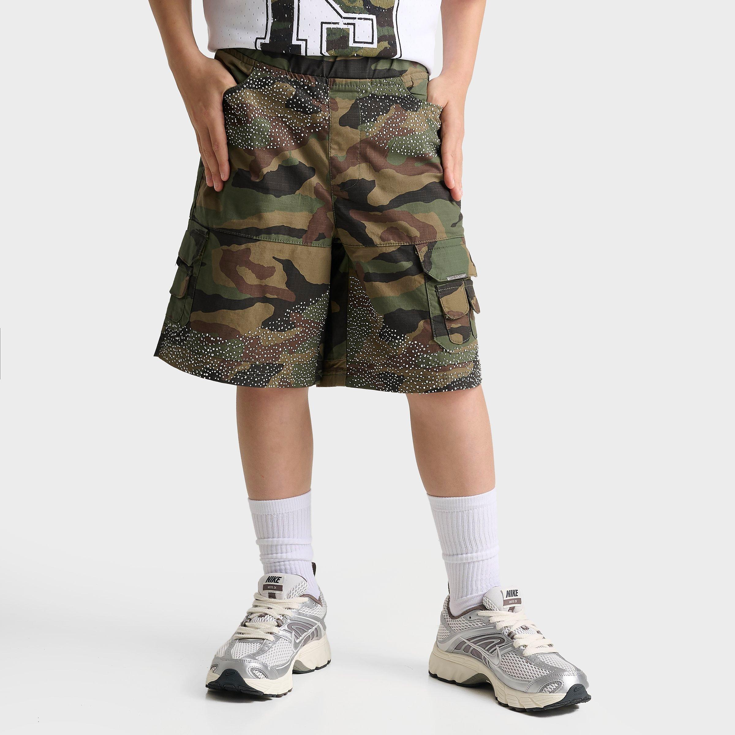 Big Kids' Supply & Demand Gritter Camo Cargo Shorts | JD Sports