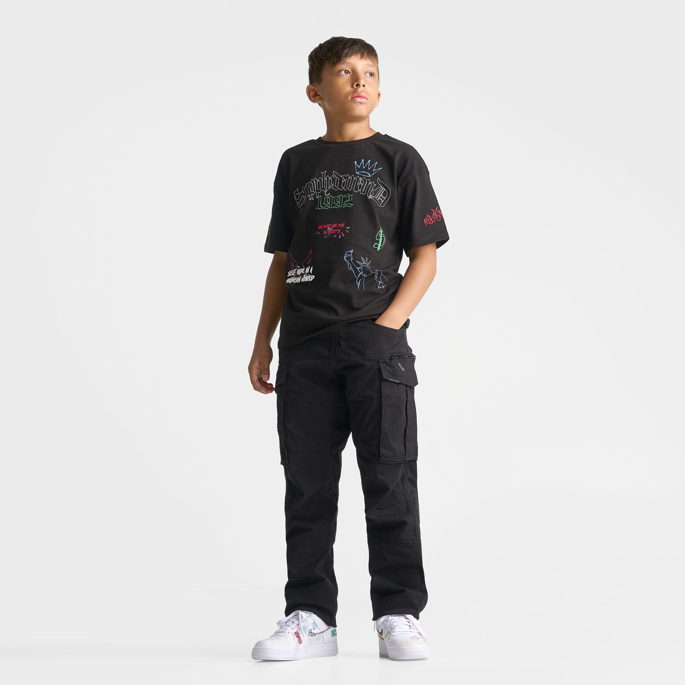 Big Kids' Supply & Demand Scratch T-Shirt