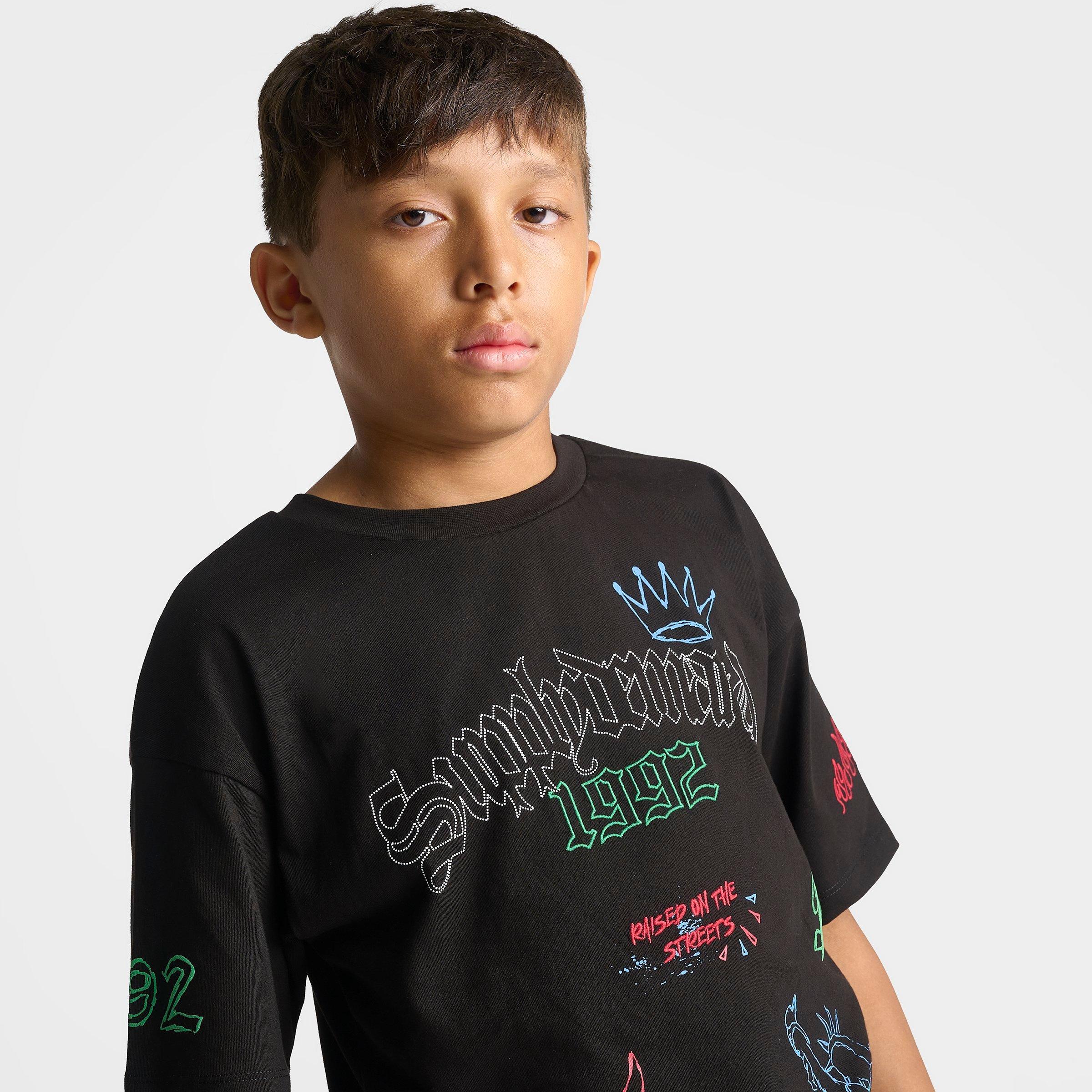 Big Kids' Supply & Demand Scratch T-Shirt