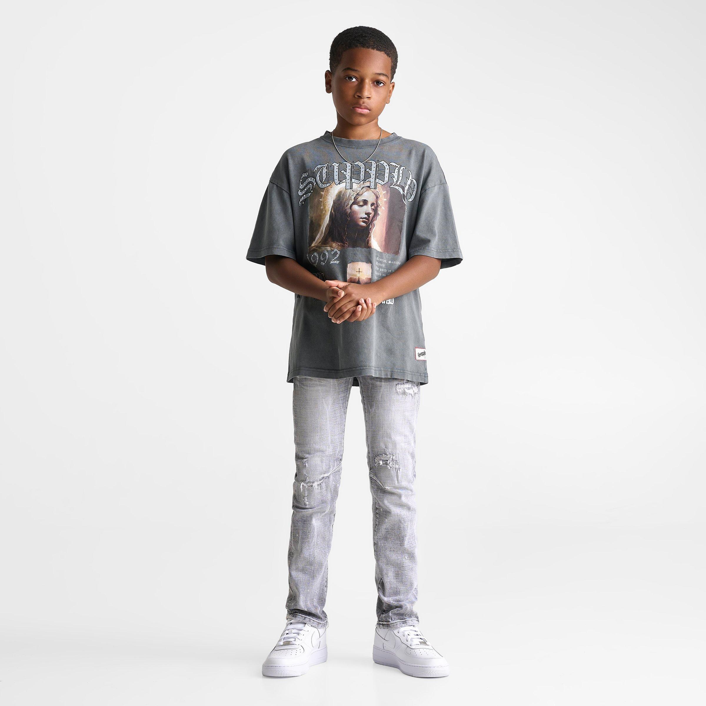 Big Kids' Supply & Demand Contort T-Shirt