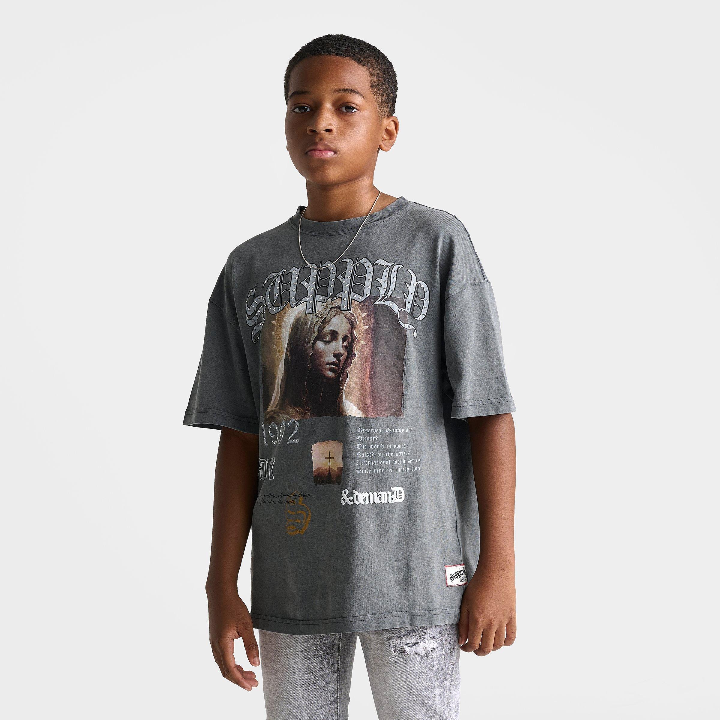 Big Kids' Supply & Demand Contort T-Shirt