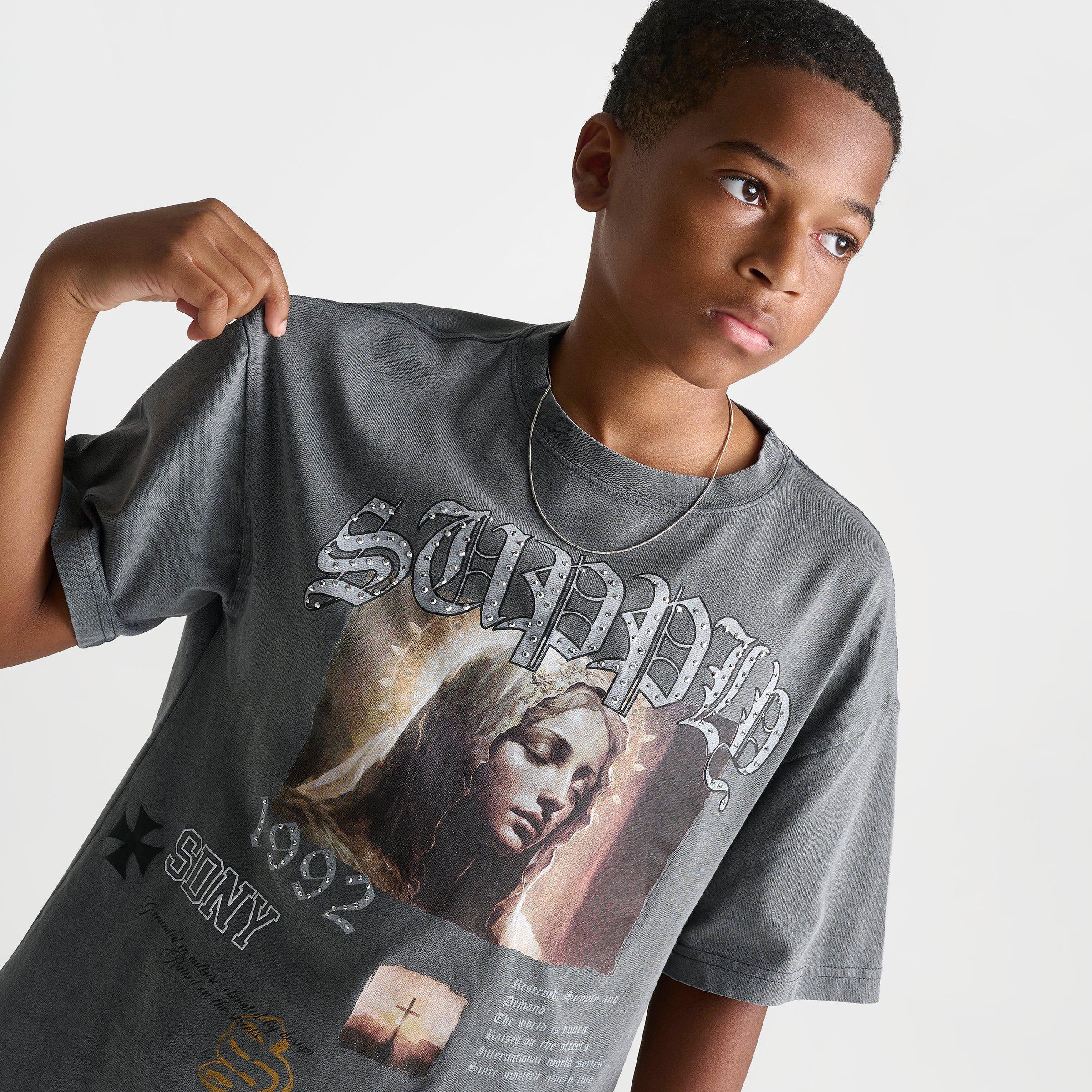 Big Kids' Supply & Demand Contort T-Shirt