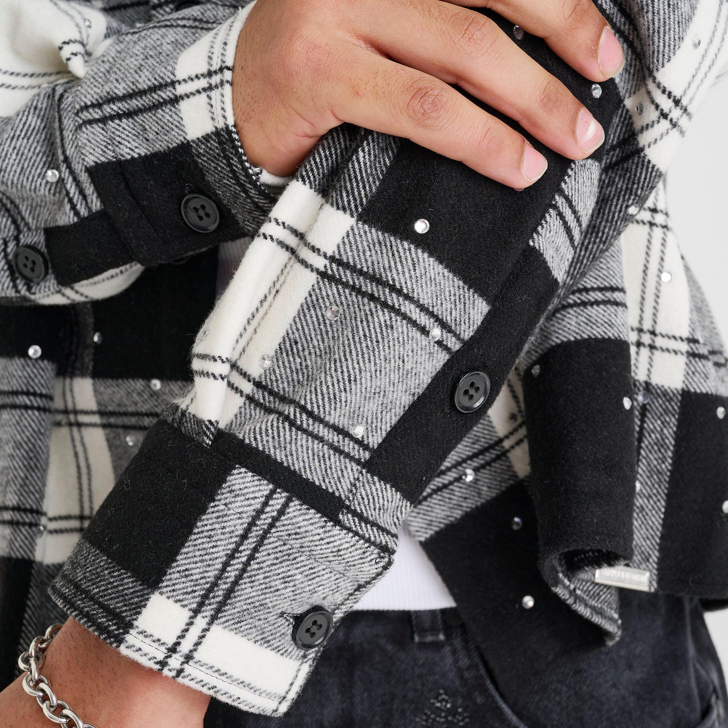 Men's Supply & Demand Razzle Long-Sleeve Flannel Shirt