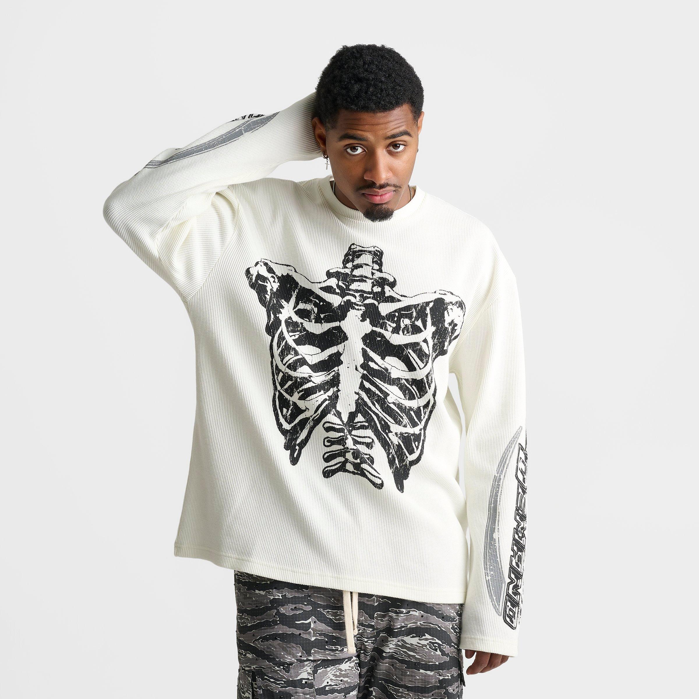 Men's Supply & Demand Bonez Graphic Long-Sleeve Thermal Shirt