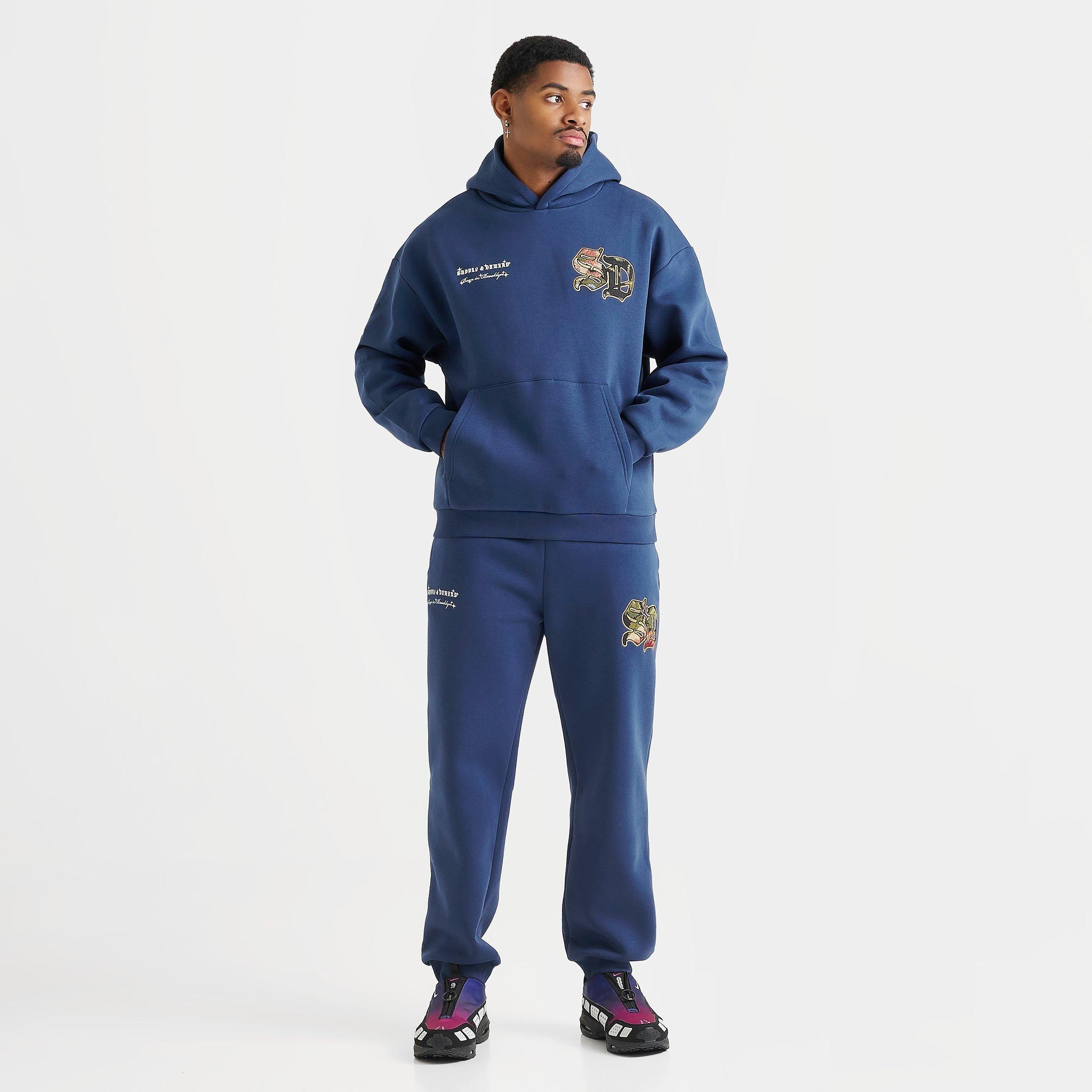 Men's Supply & Demand Floral Logo Fleece Pullover Hoodie