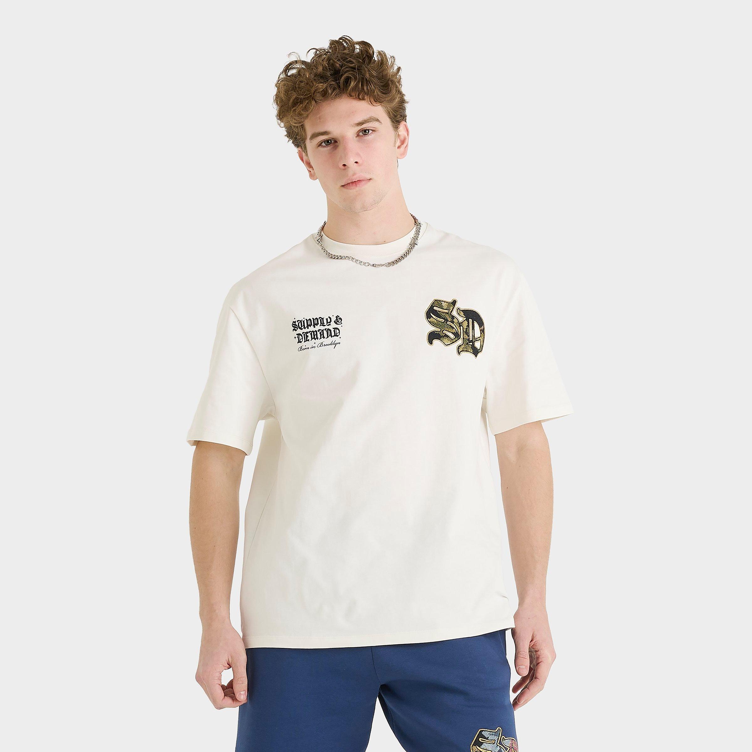 Men's Supply & Demand Floral Logo T-Shirt