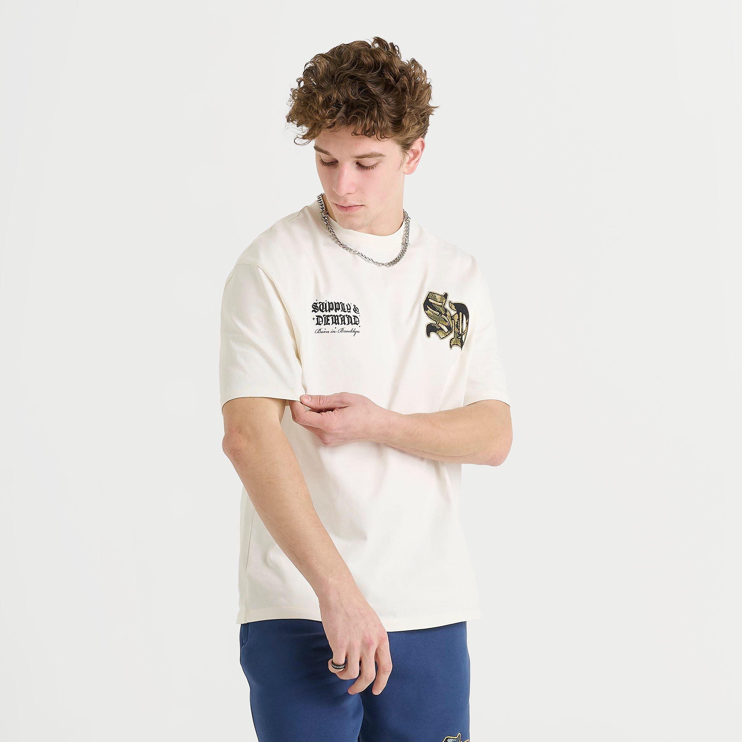 Men's Supply & Demand Floral Logo T-Shirt