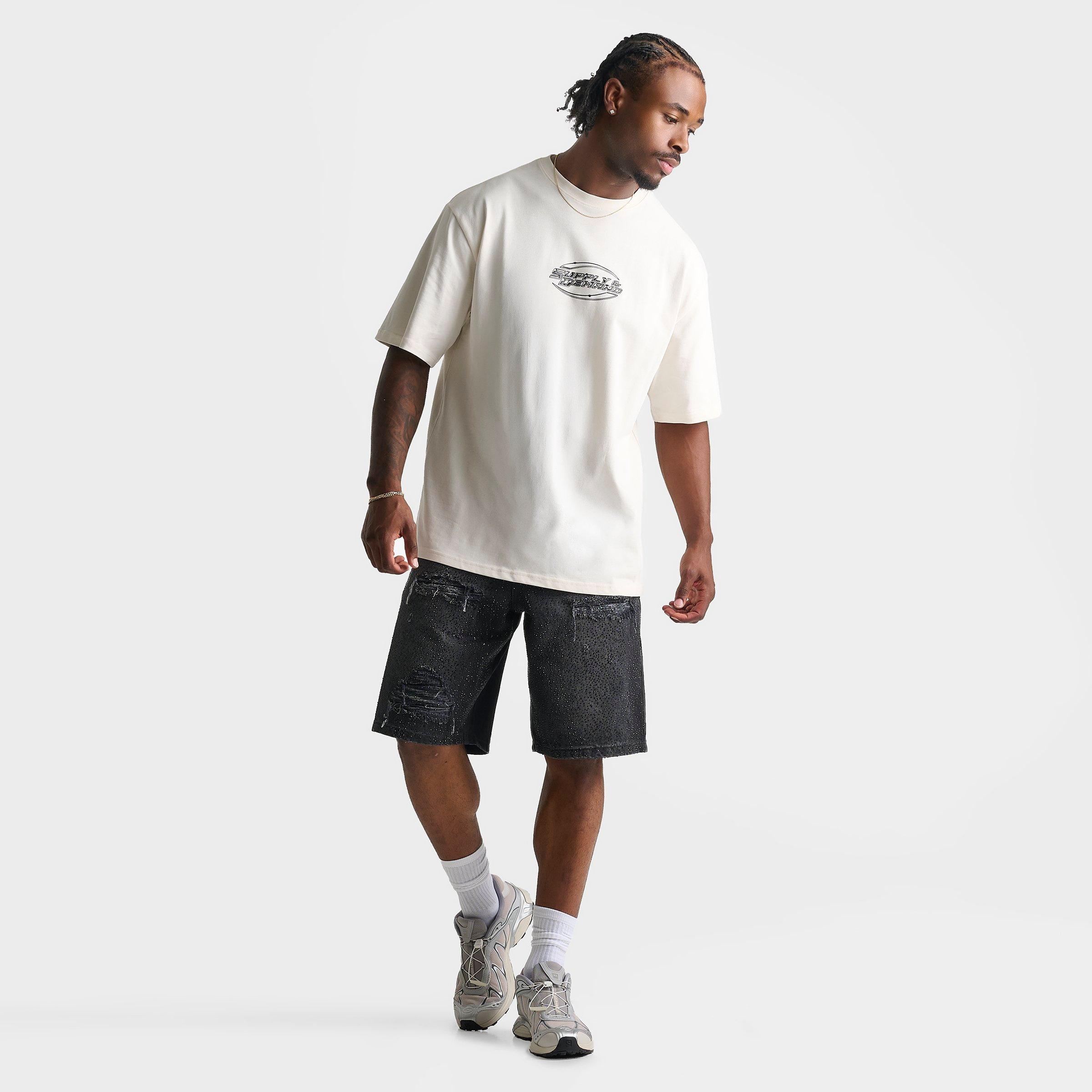 Men's Supply & Demand Depart V2 Distressed Denim Shorts