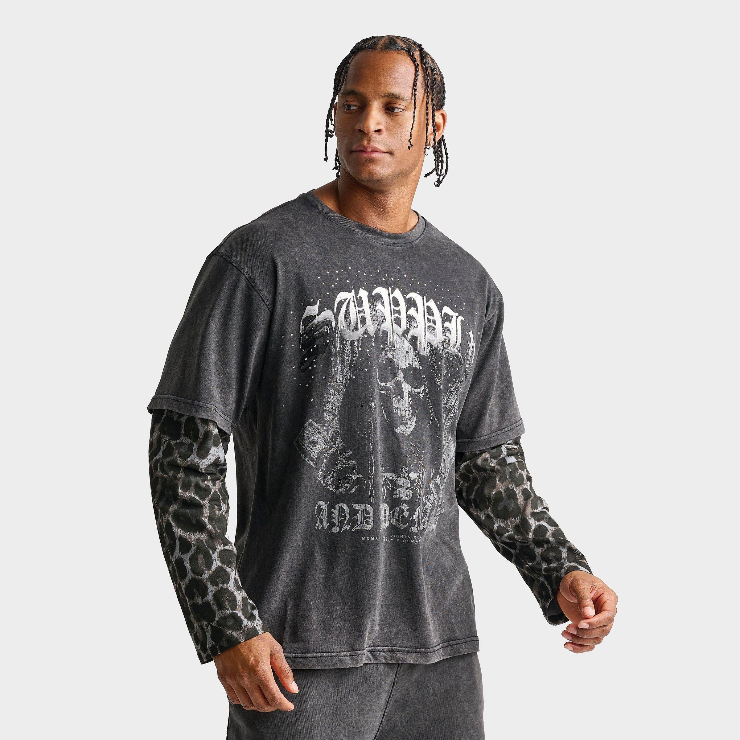 Men's Supply & Demand Blueprint 2Fer Layered Long-Sleeve T-Shirt
