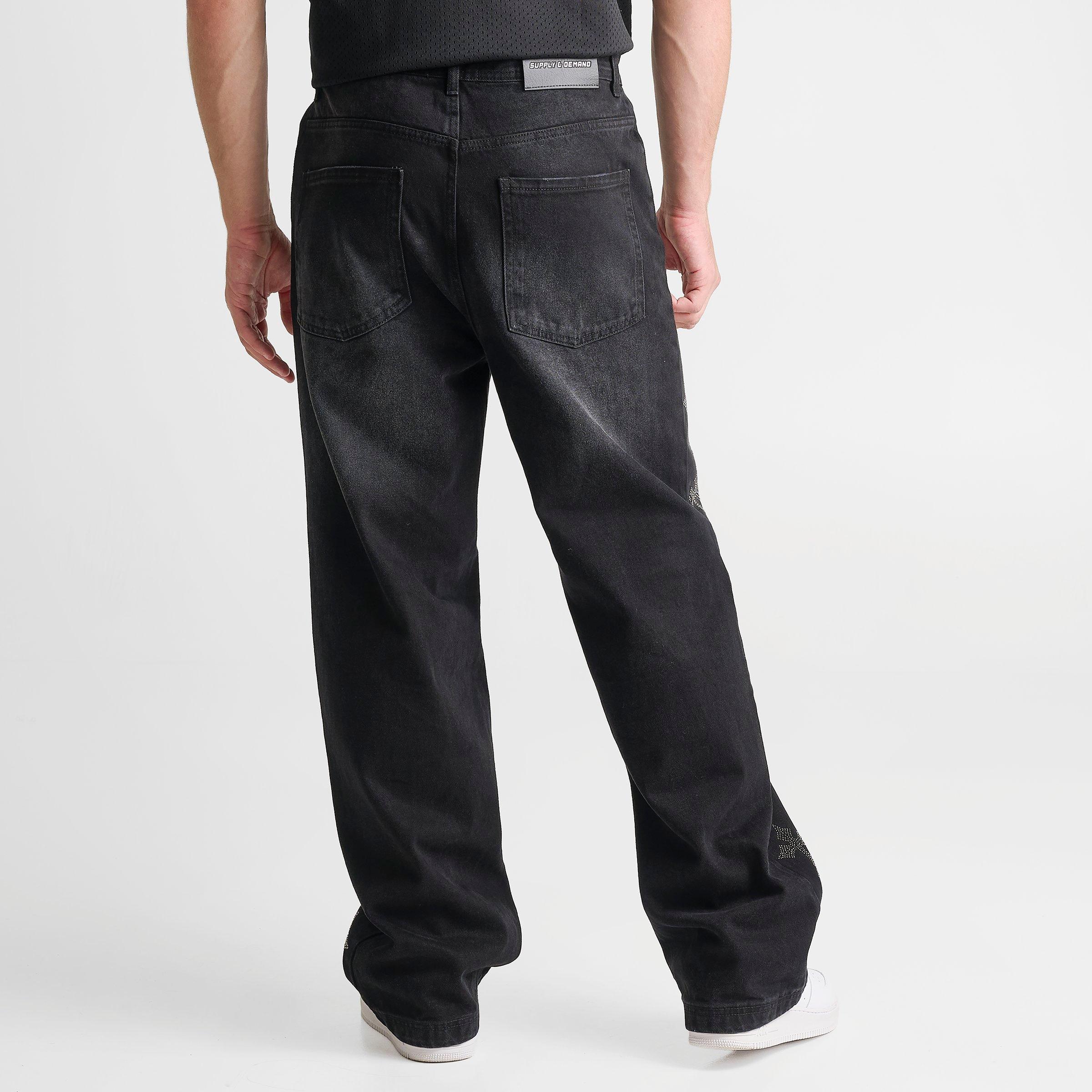Men's Supply & Demand Shatter Loose Denim Jeans
