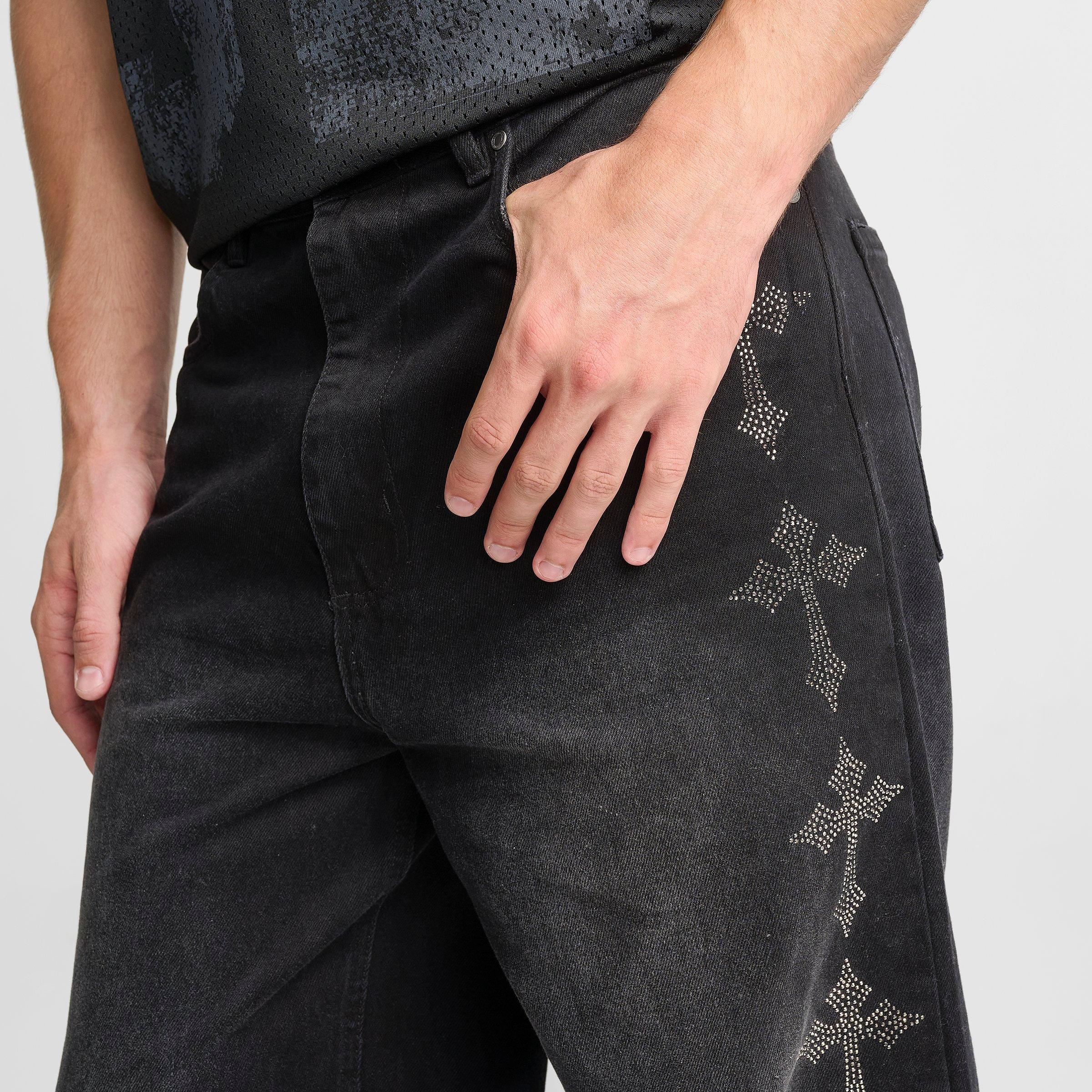 Men's Supply & Demand Shatter Loose Denim Jeans