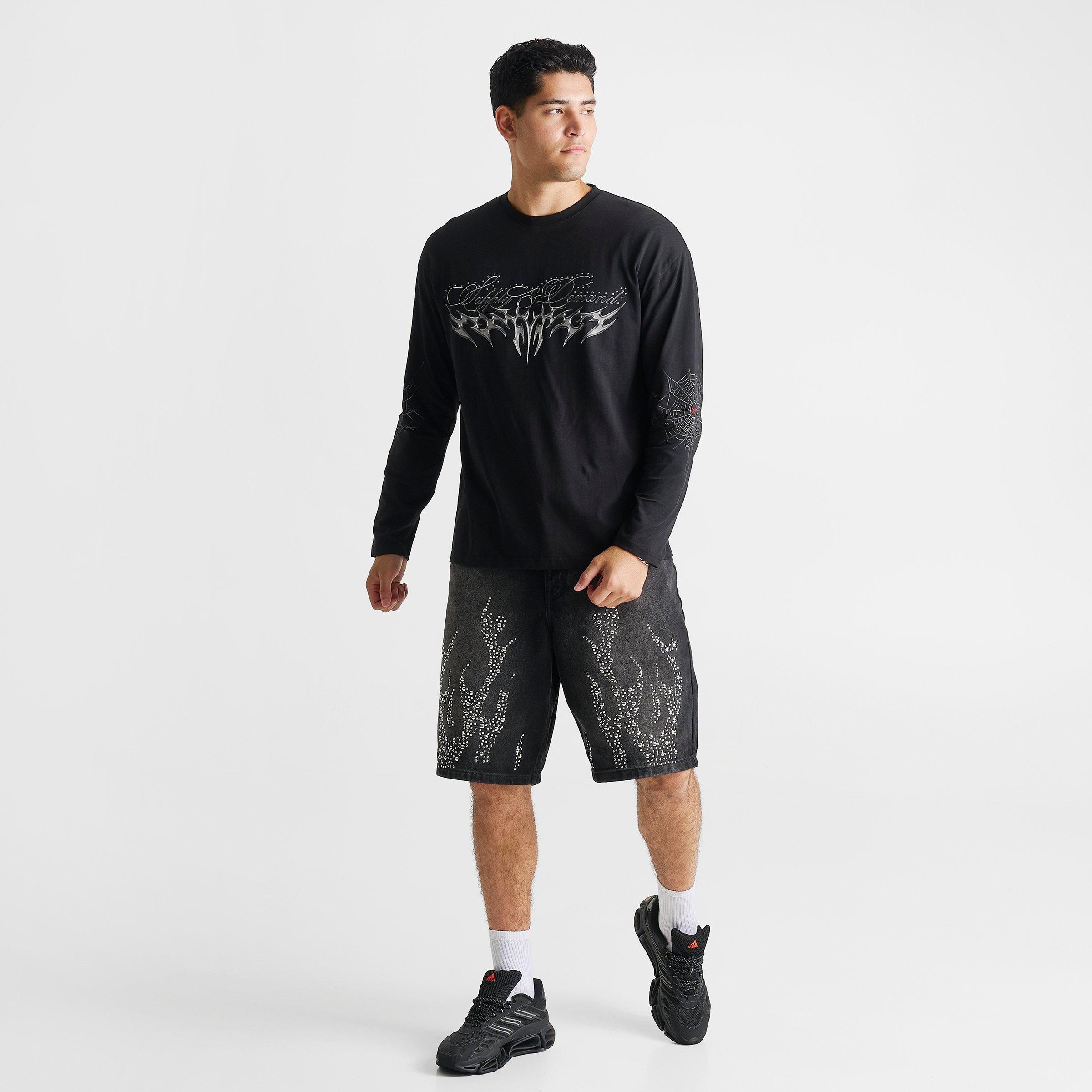 Men's Supply & Demand Twist Graphic Long-Sleeve T-Shirt